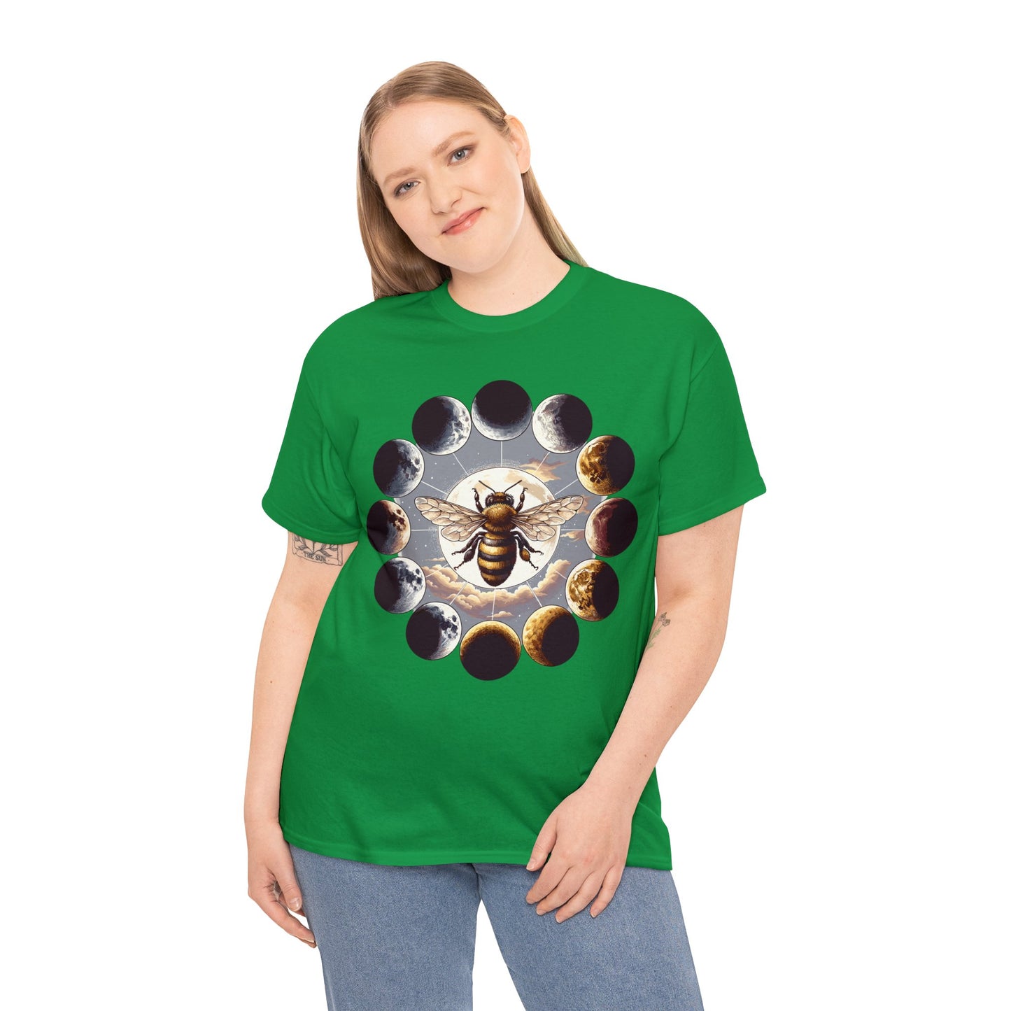 Bee Phases Heavy Cotton Tee