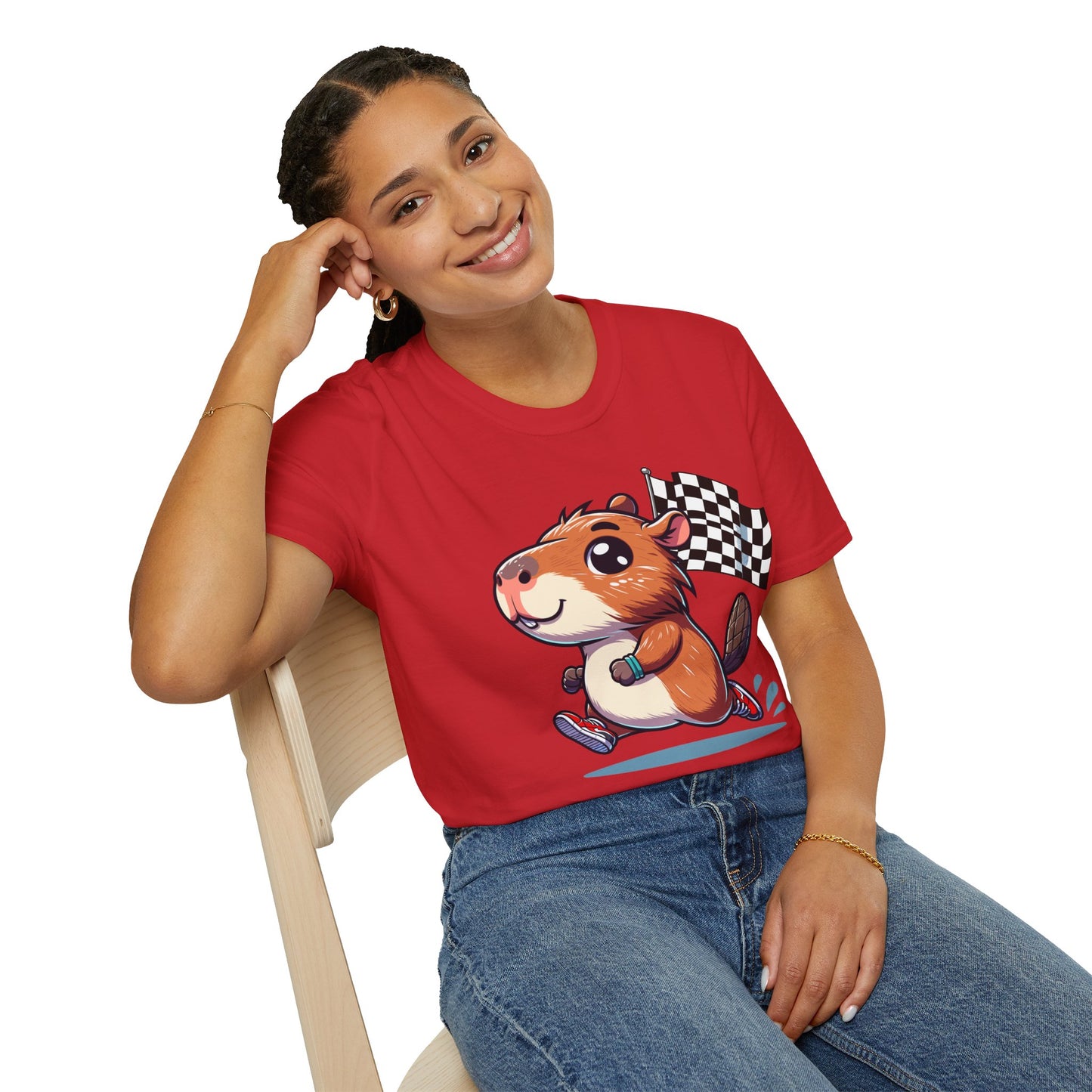 Capybara Never Did Come in Last Softstyle T-Shirt