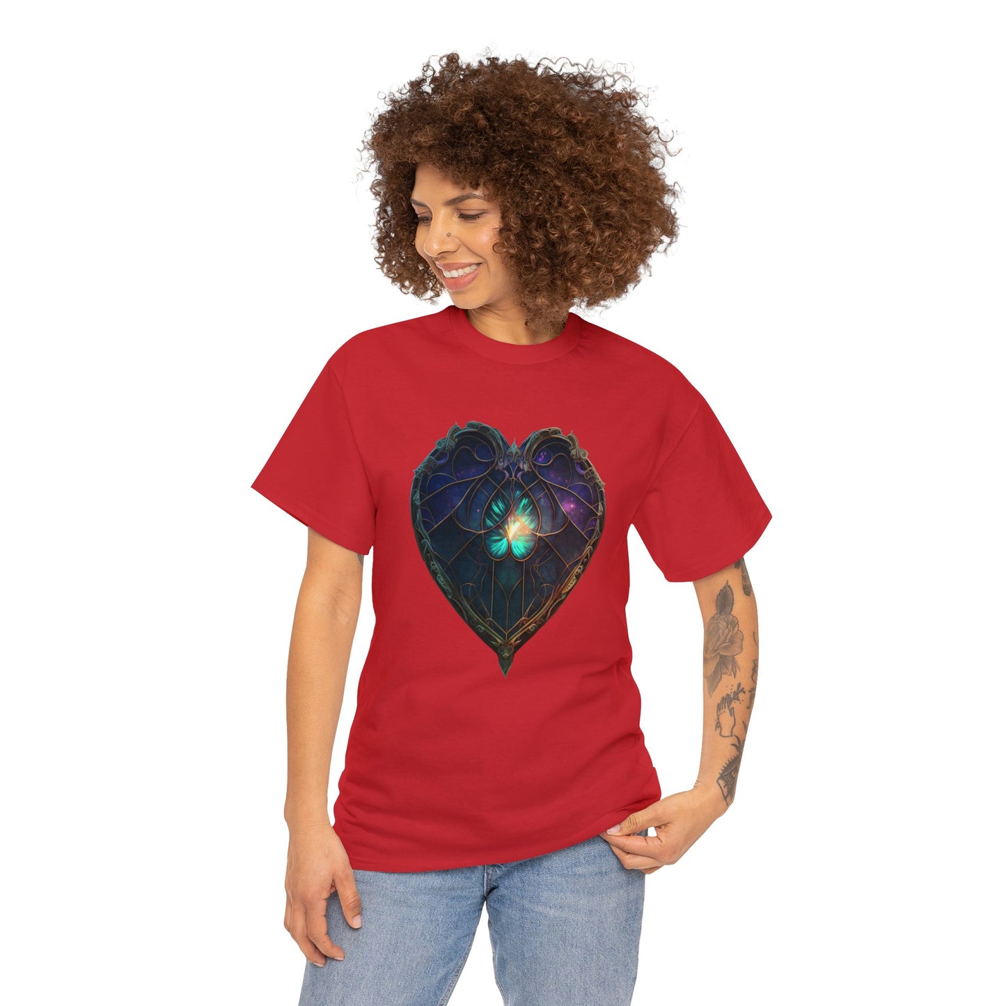 Heart of Stone Dragonfly 1 Heavy Cotton Tee