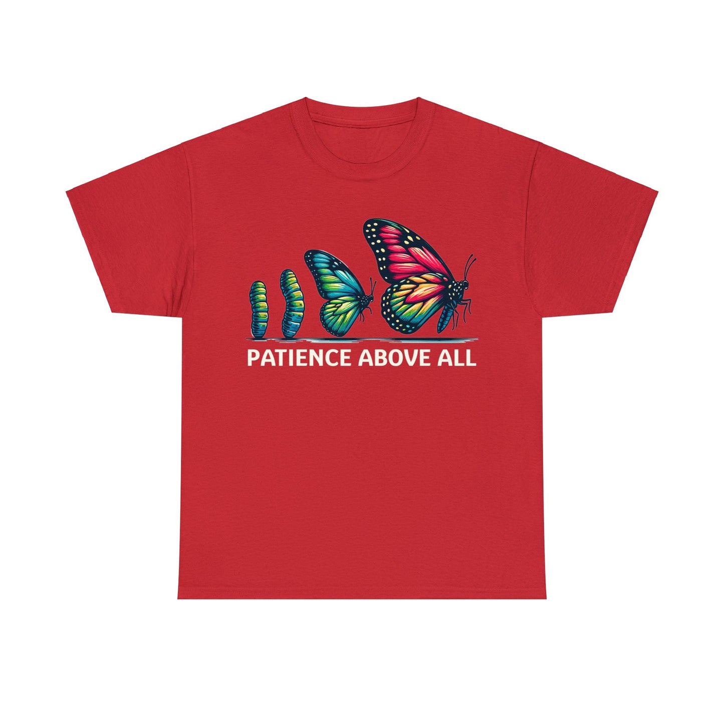 Patience Above All Butterfly Cotton Tee T-Shirt
