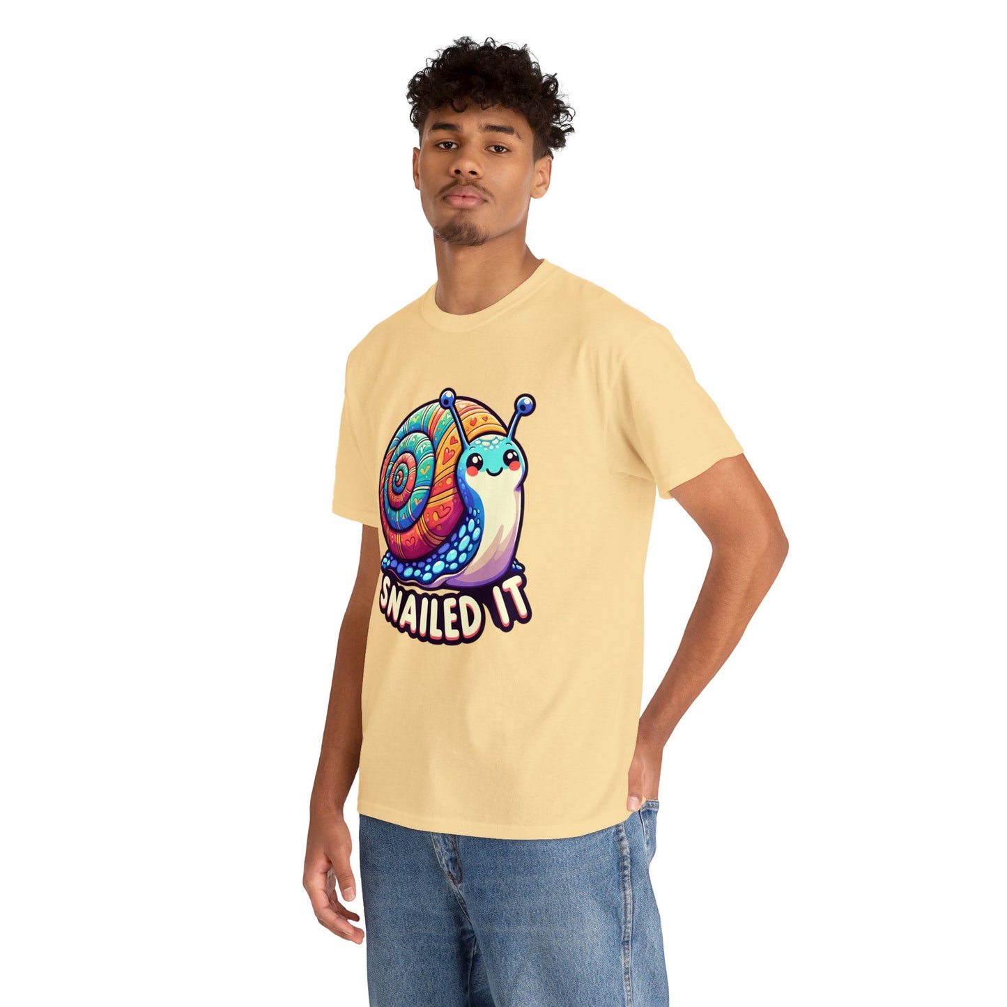 Snailed It Heavy Cotton Tee