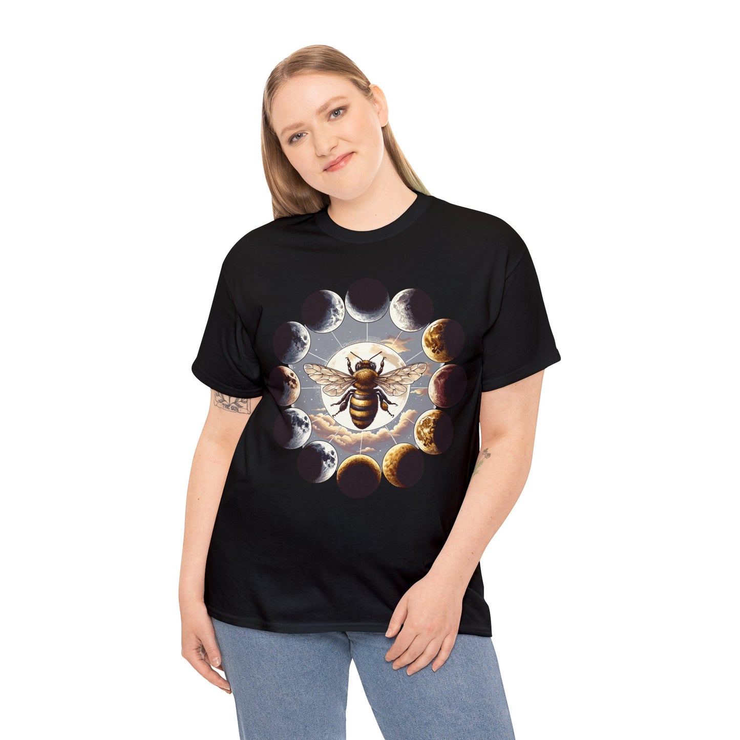 Bee Phases Heavy Cotton Tee