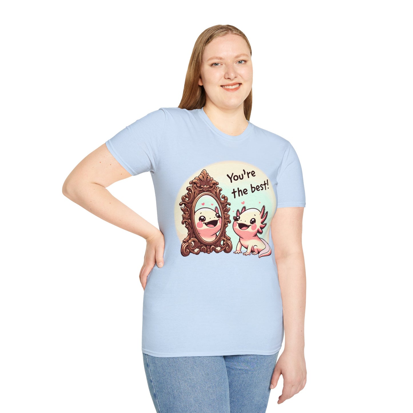 Axolotl You're the Best Softstyle T-Shirt