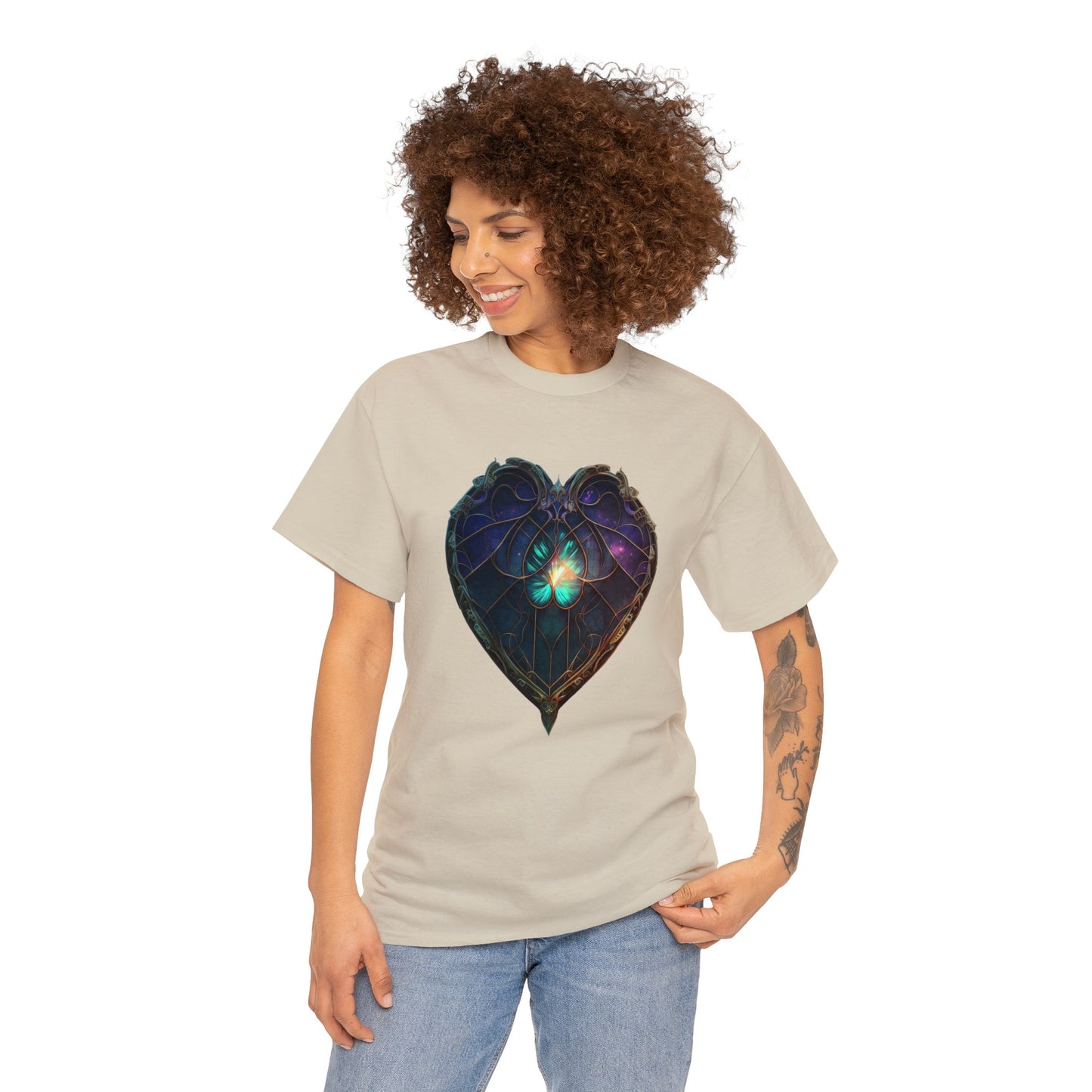 Heart of Stone Dragonfly 1 Heavy Cotton Tee