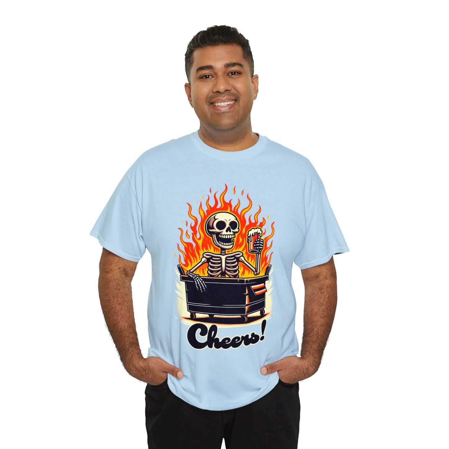 Cheers from the Dumpster Fire Heavy Cotton Tee