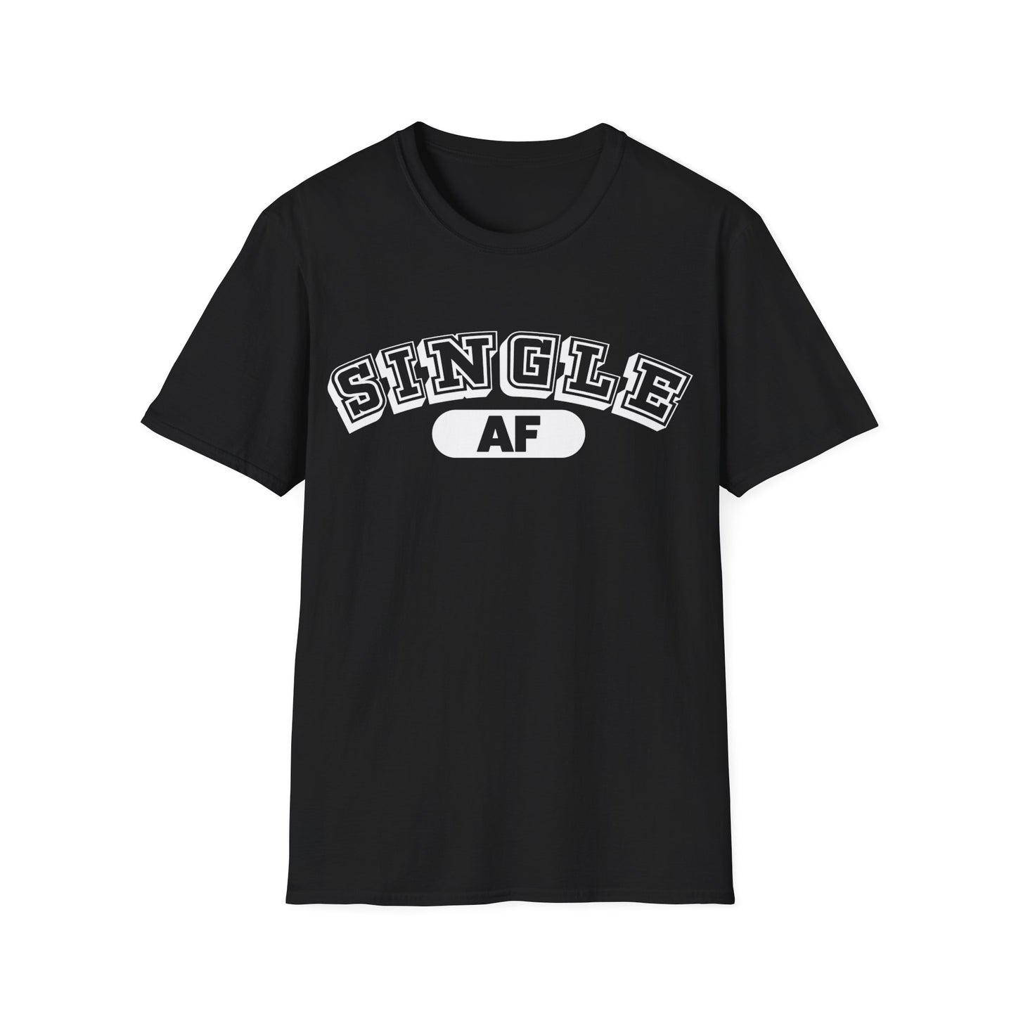 Single AF Valentines Softstyle T-Shirt