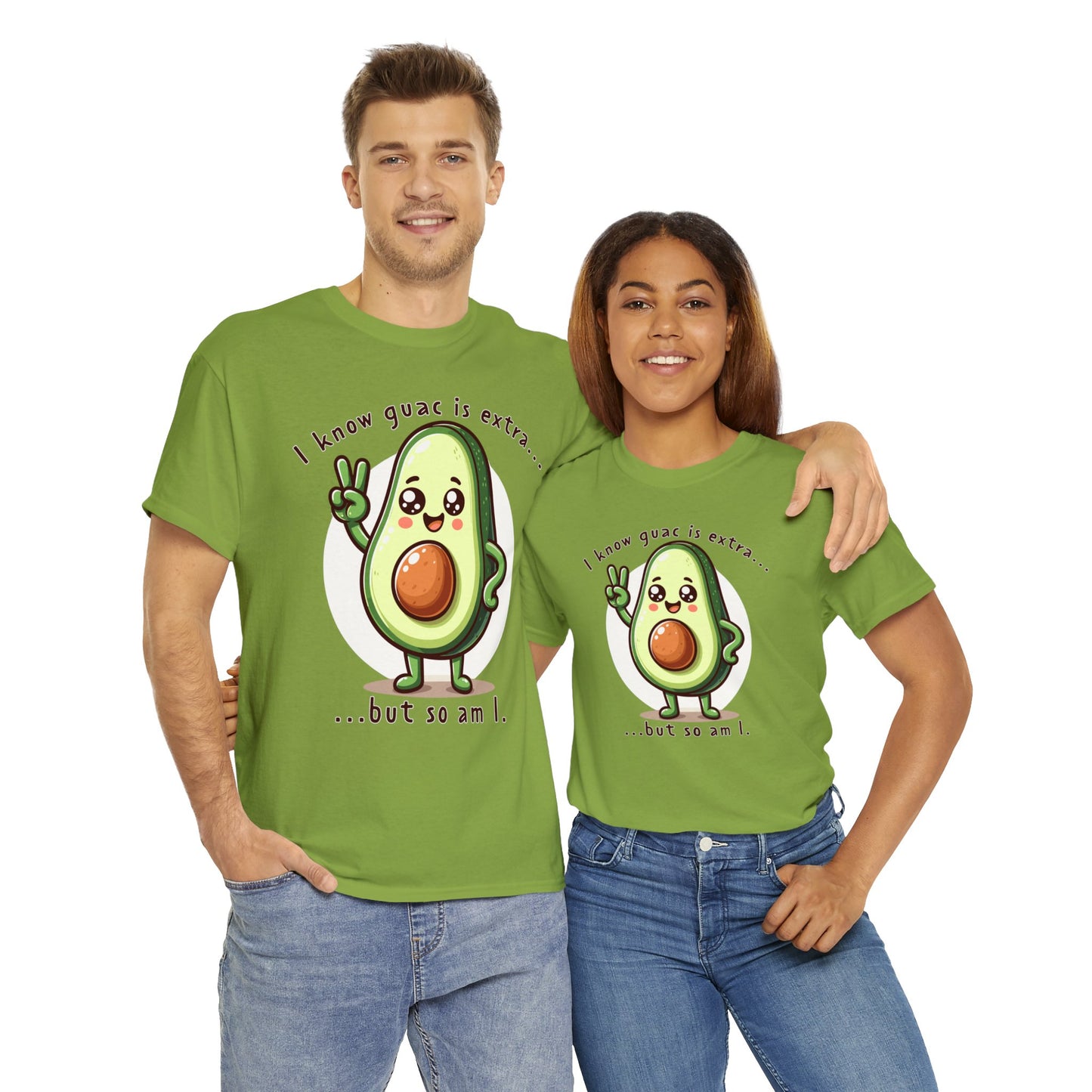 Guac Is Extra Unisex Heavy Cotton Tee