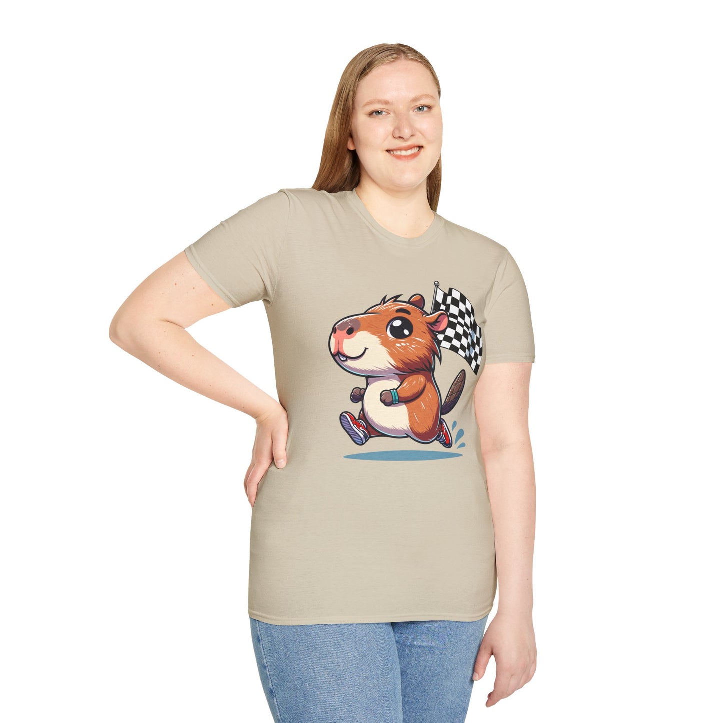 Capybara Never Did Come in Last Softstyle T-Shirt