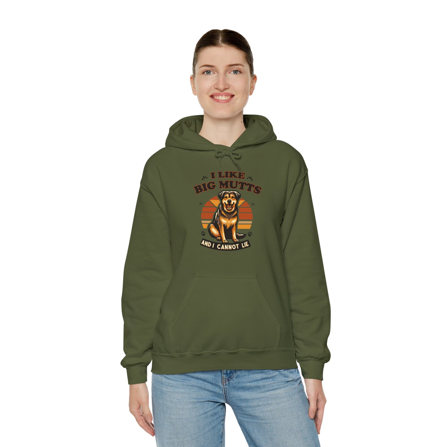 I Like Big Mutts Hooded Sweatshirt