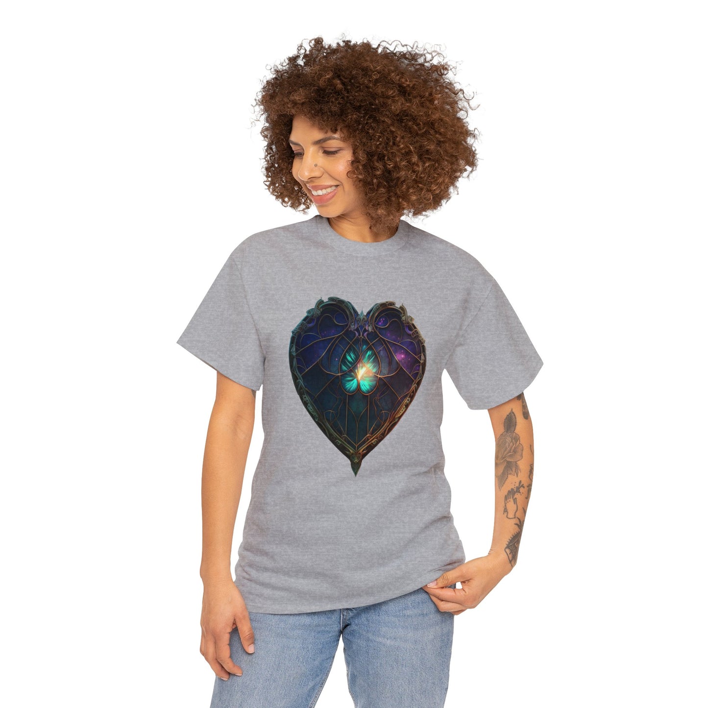 Heart of Stone Dragonfly 1 Heavy Cotton Tee