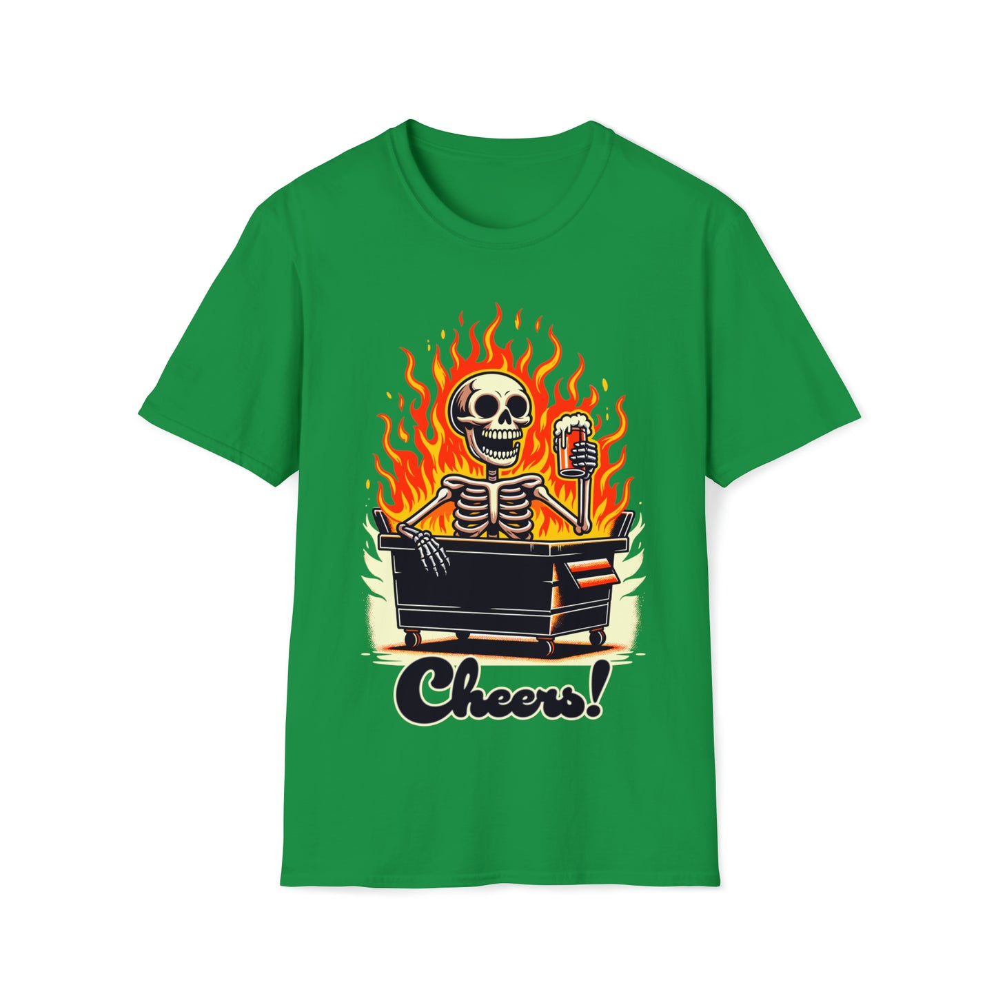 Cheers from the Dumpster Fire Unisex Softstyle T-Shirt