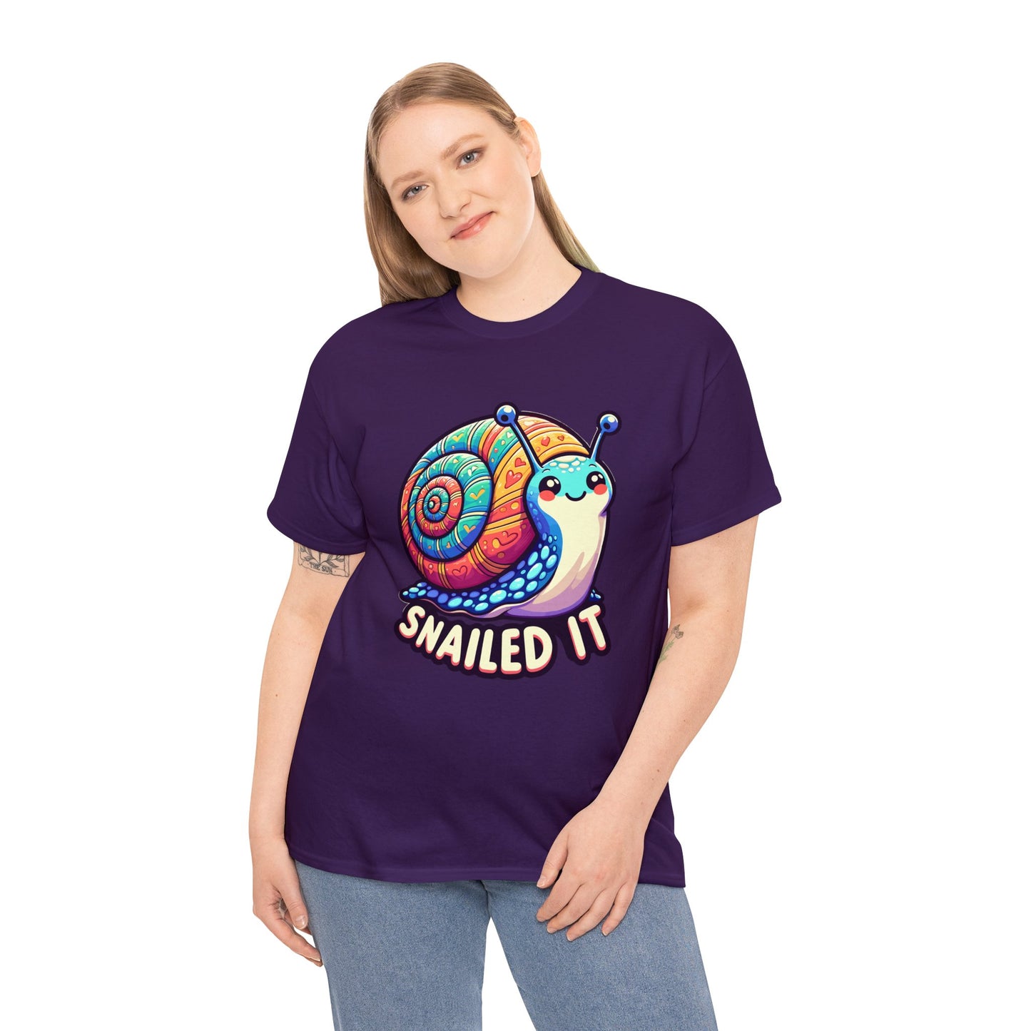 Snailed It Heavy Cotton Tee