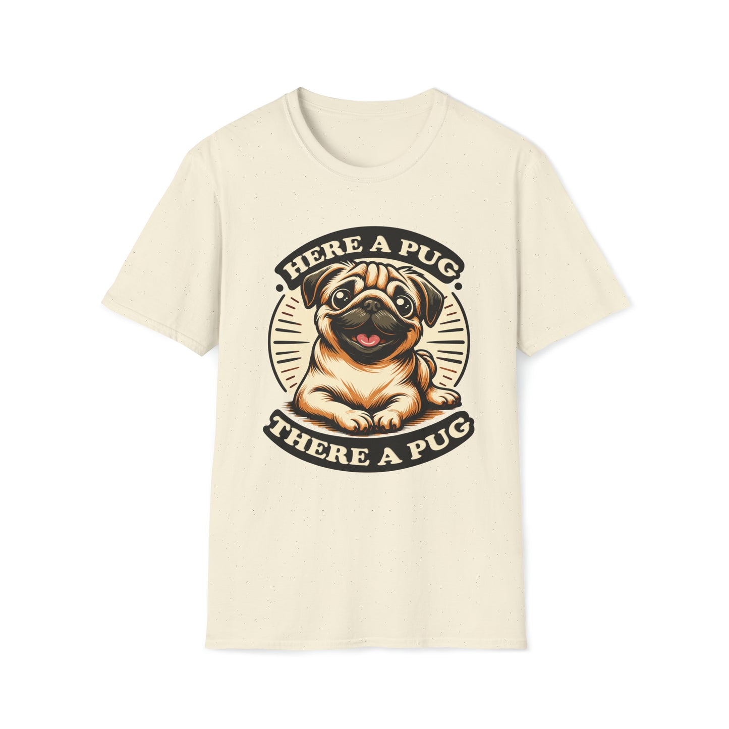 Here a Pug Softstyle T-Shirt