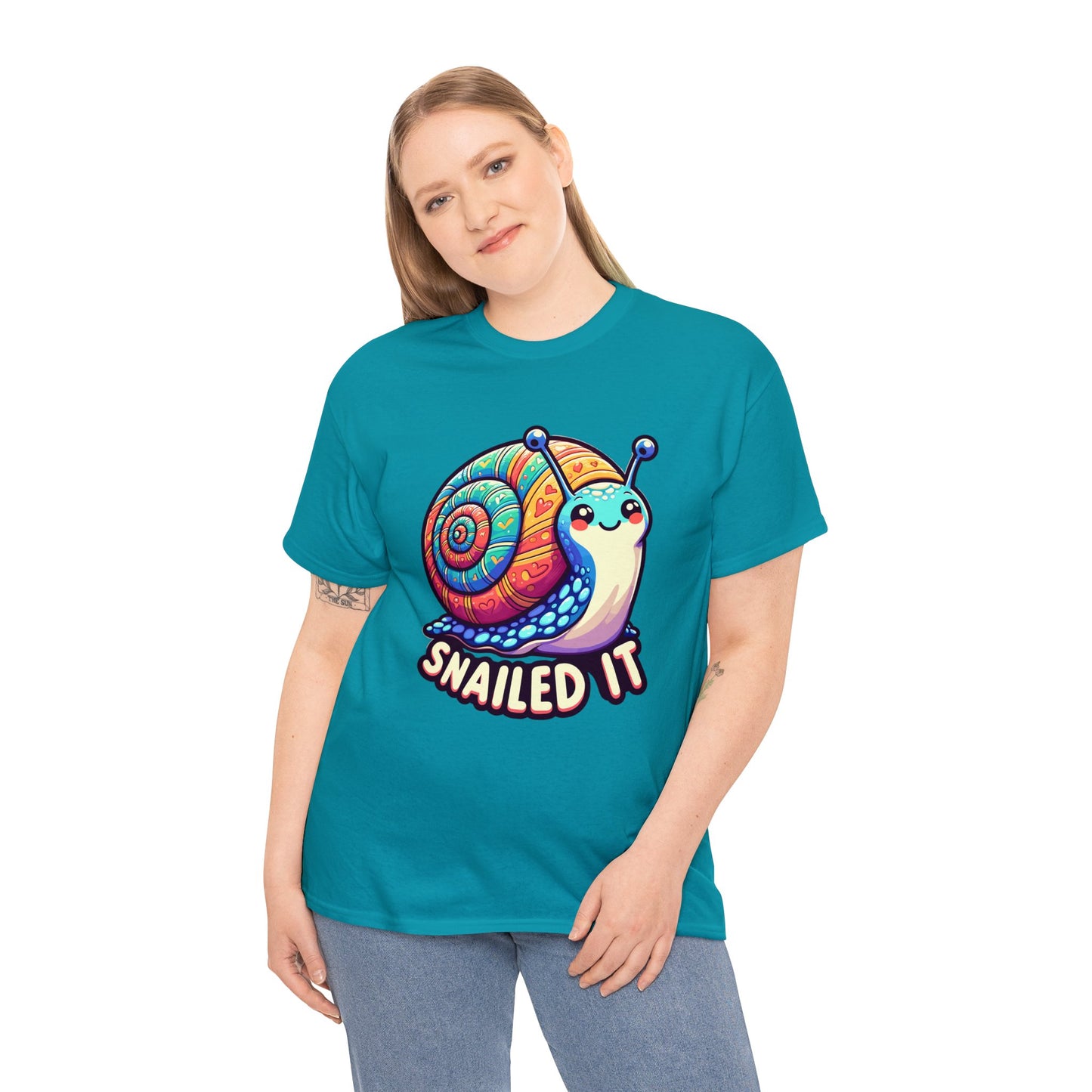 Snailed It Heavy Cotton Tee