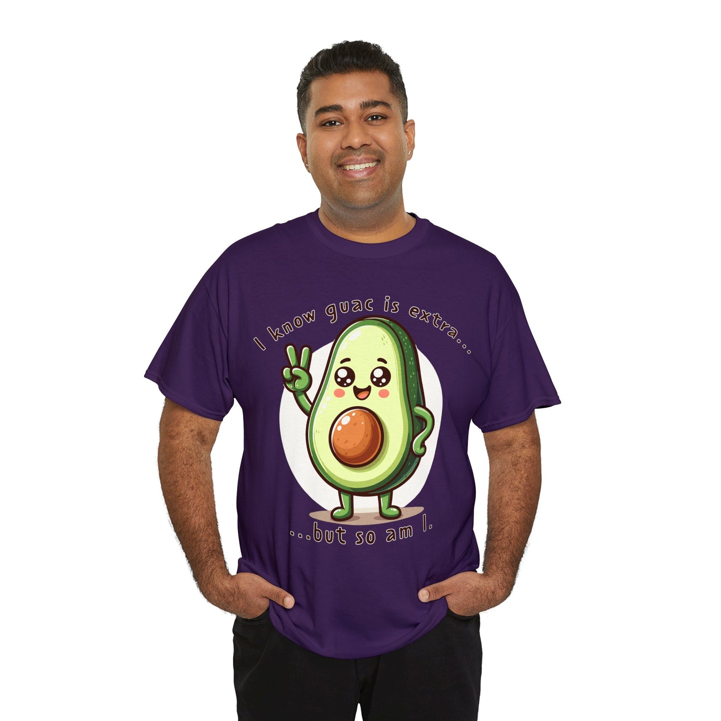 Guac Is Extra Unisex Heavy Cotton Tee