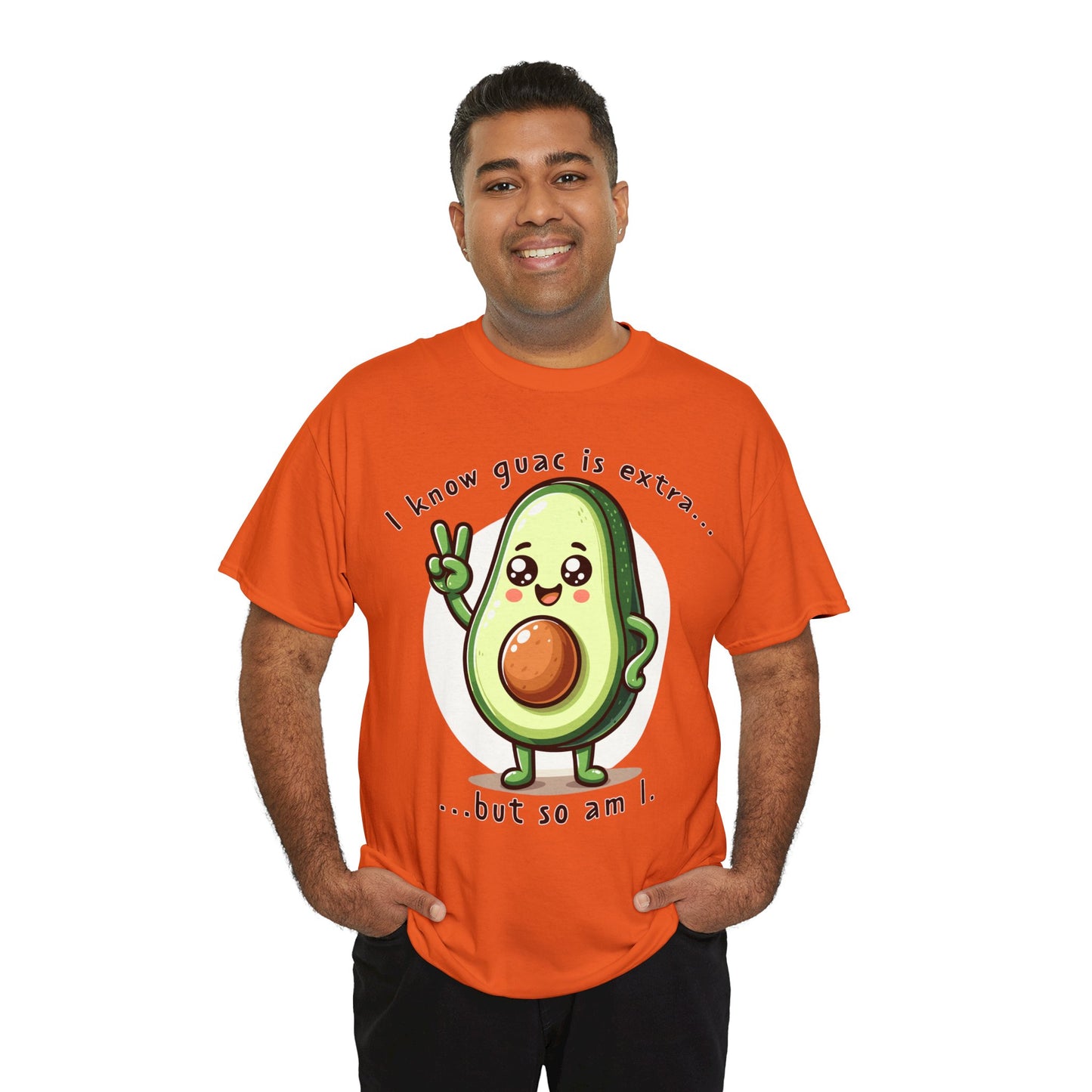 Guac Is Extra Unisex Heavy Cotton Tee