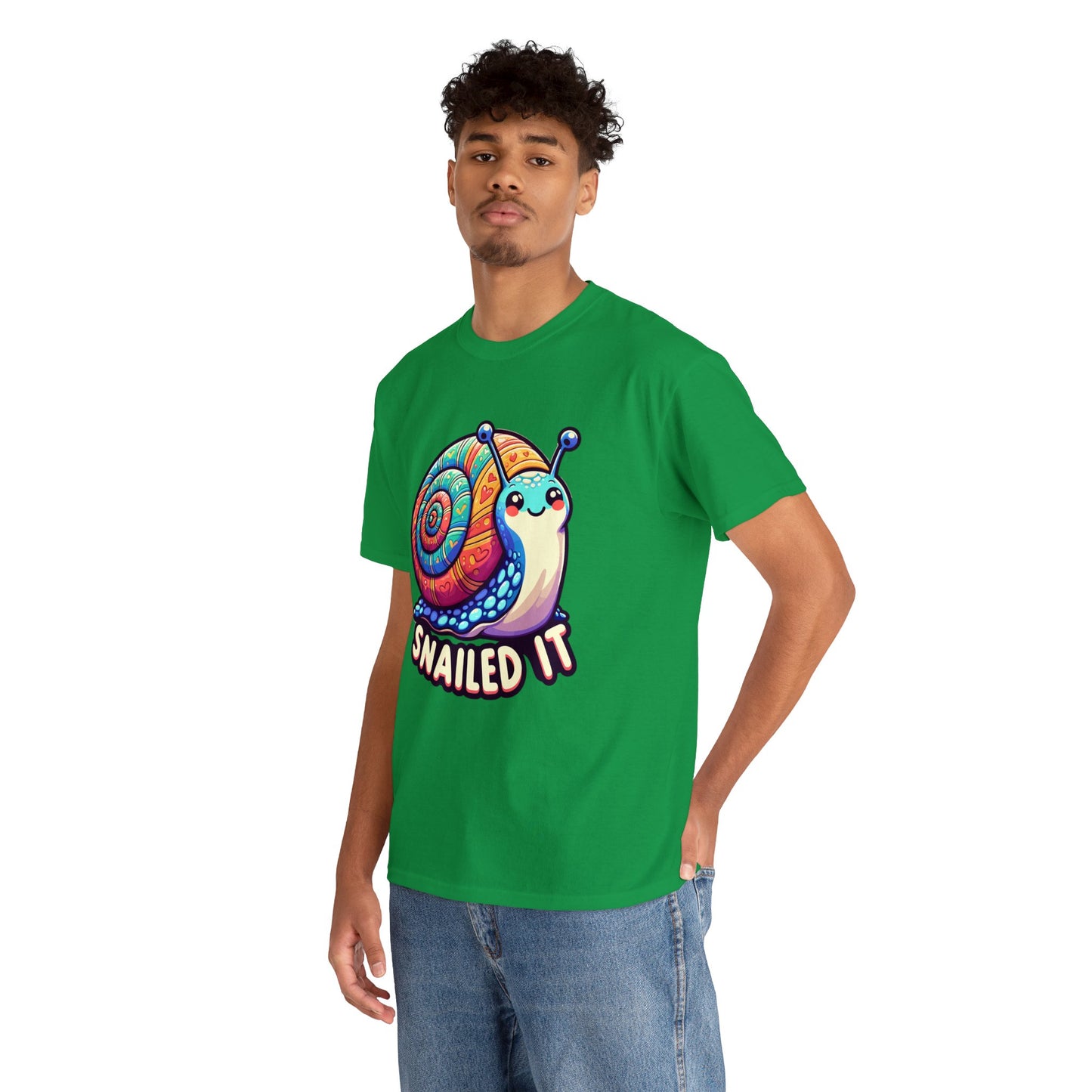 Snailed It Heavy Cotton Tee