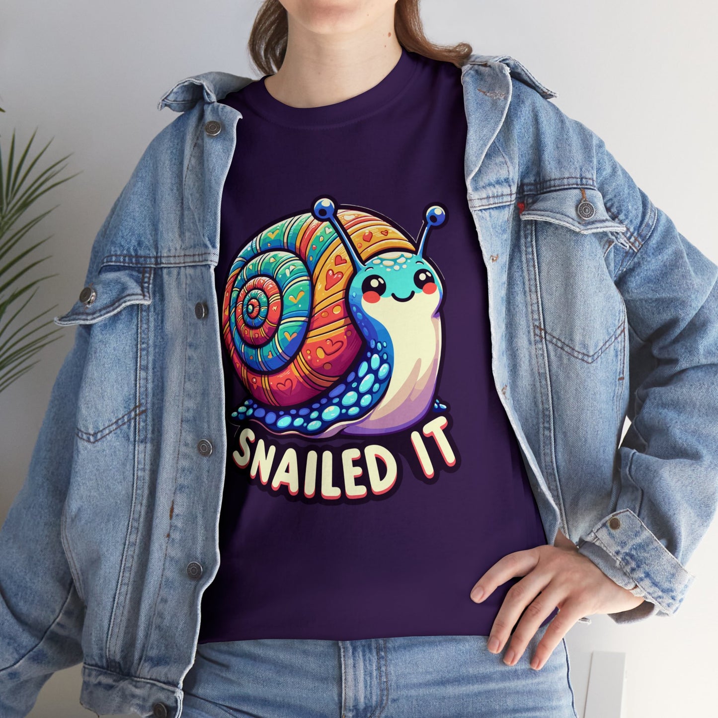 Snailed It Heavy Cotton Tee