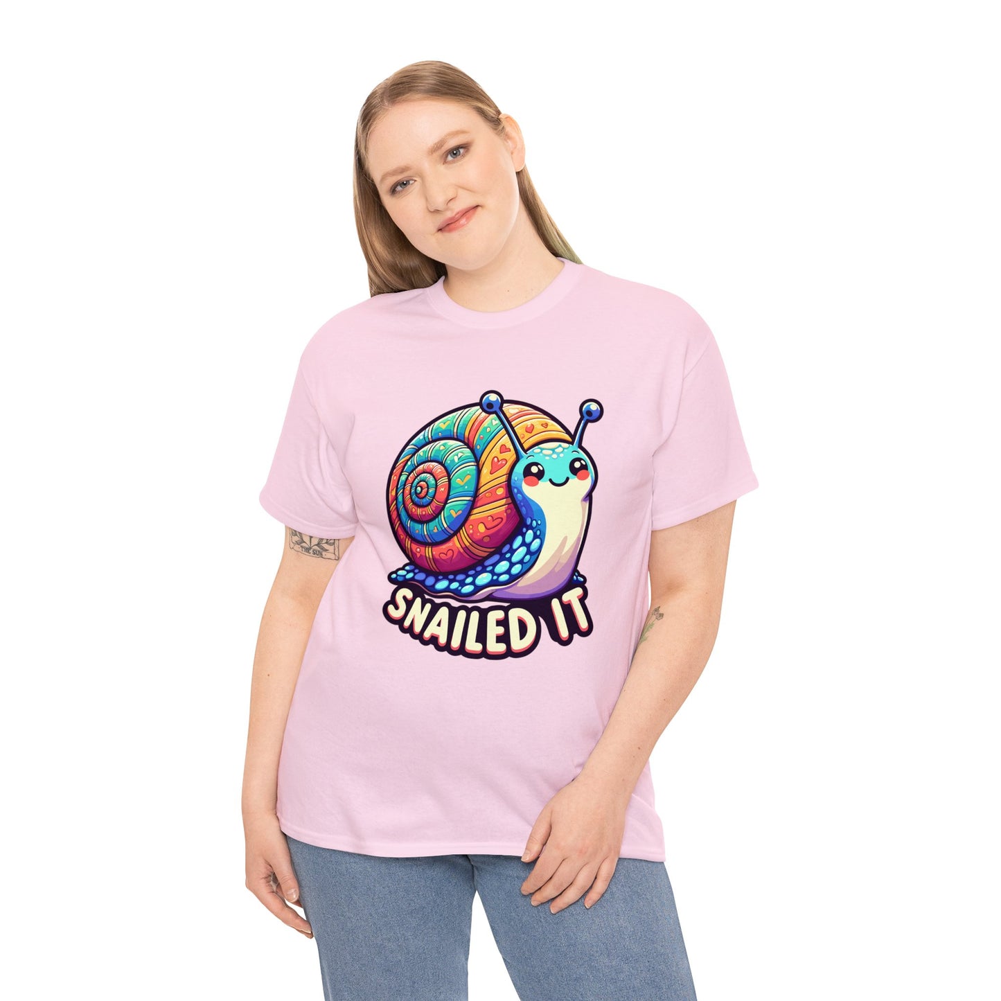 Snailed It Heavy Cotton Tee