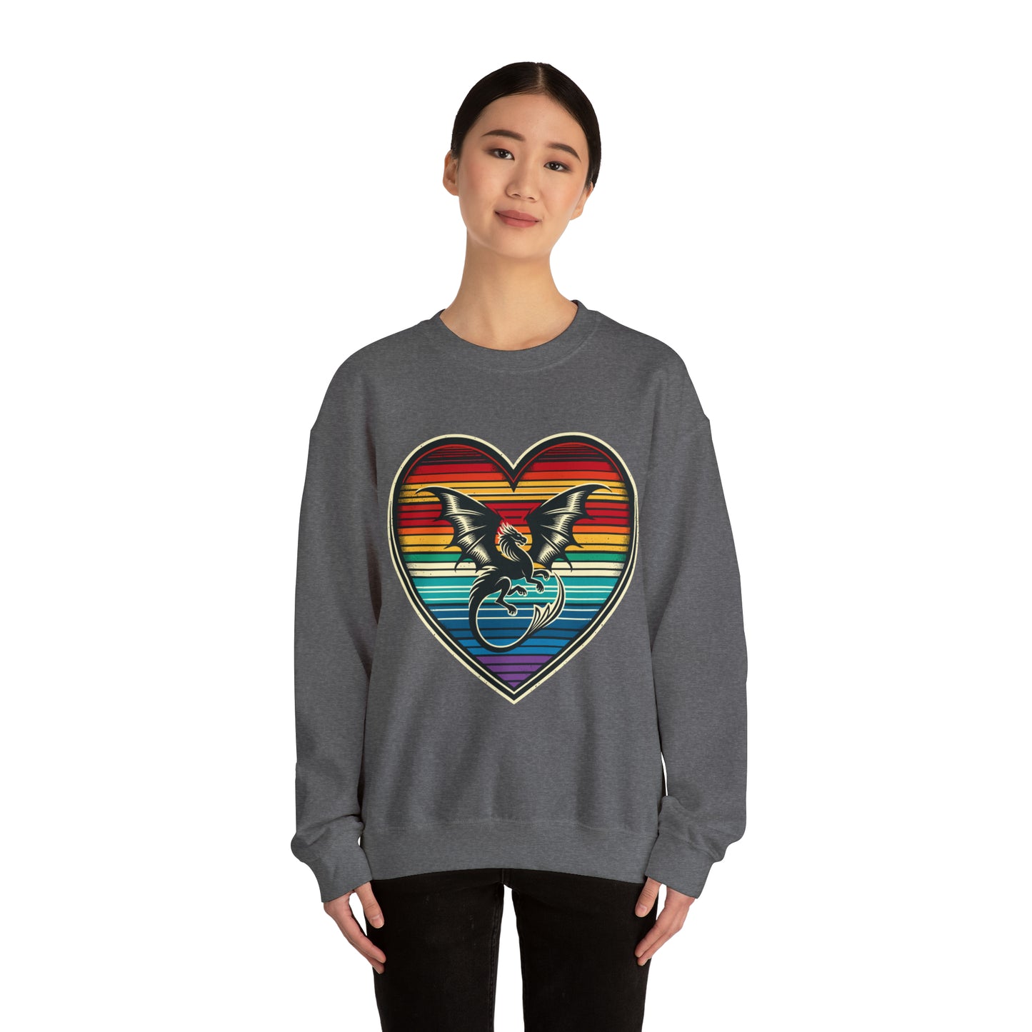 Dragon Heart Crewneck Sweatshirt