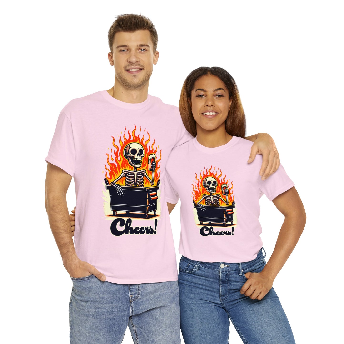 Cheers from the Dumpster Fire Heavy Cotton Tee