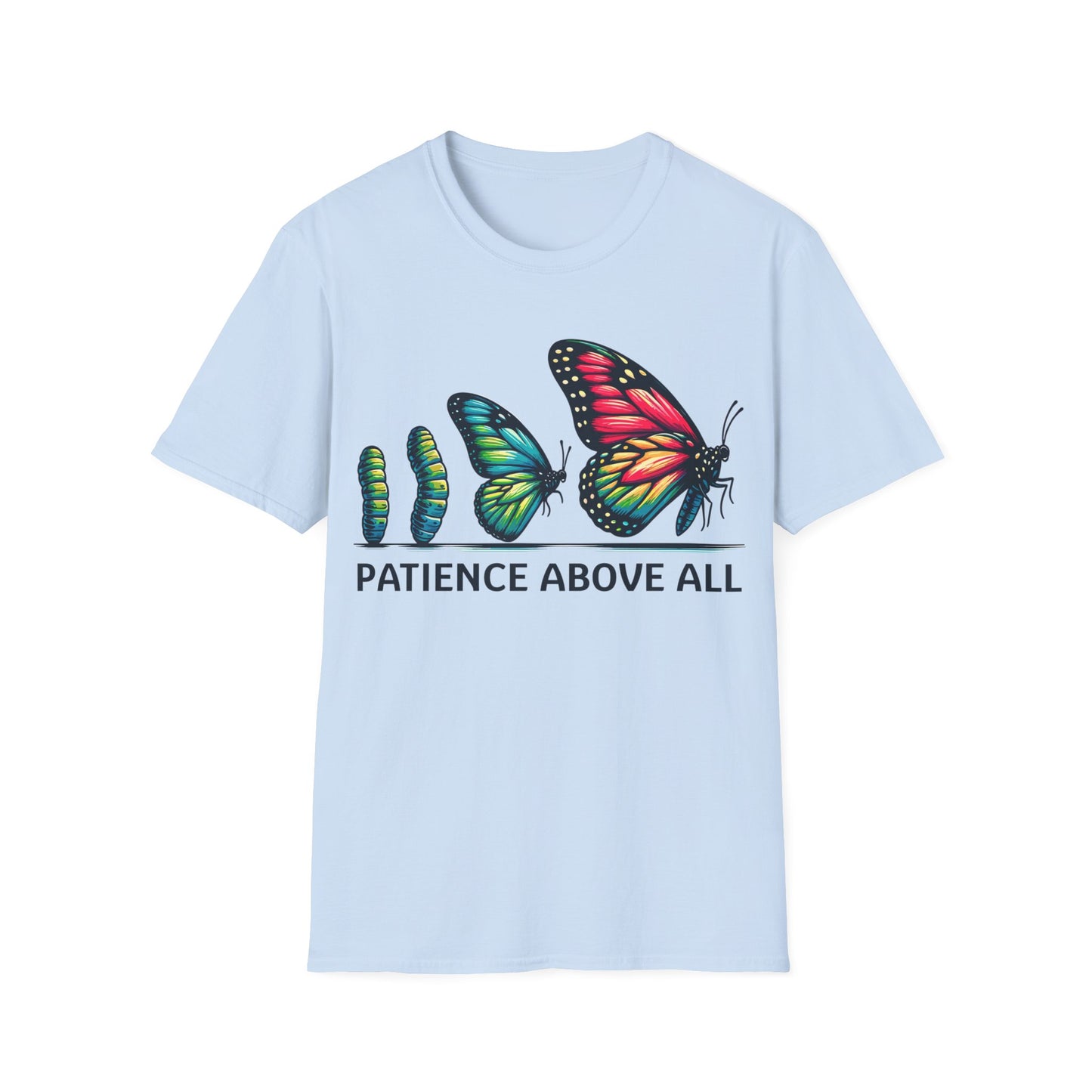 Patience Above All Butterfly Softstyle T-Shirt