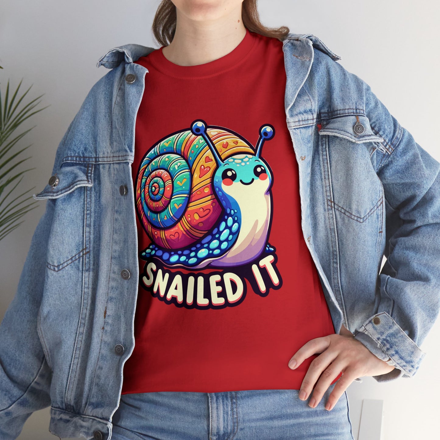 Snailed It Heavy Cotton Tee