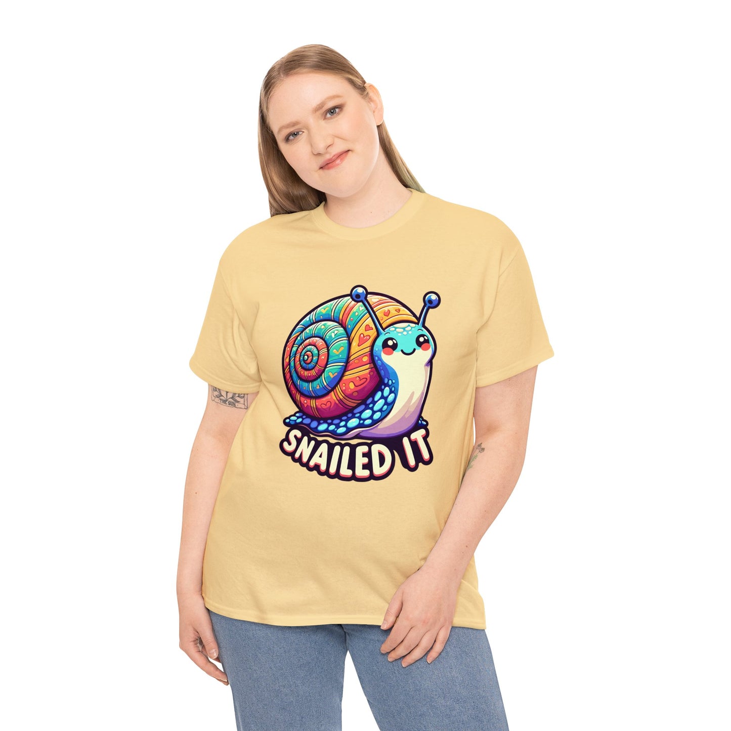 Snailed It Heavy Cotton Tee