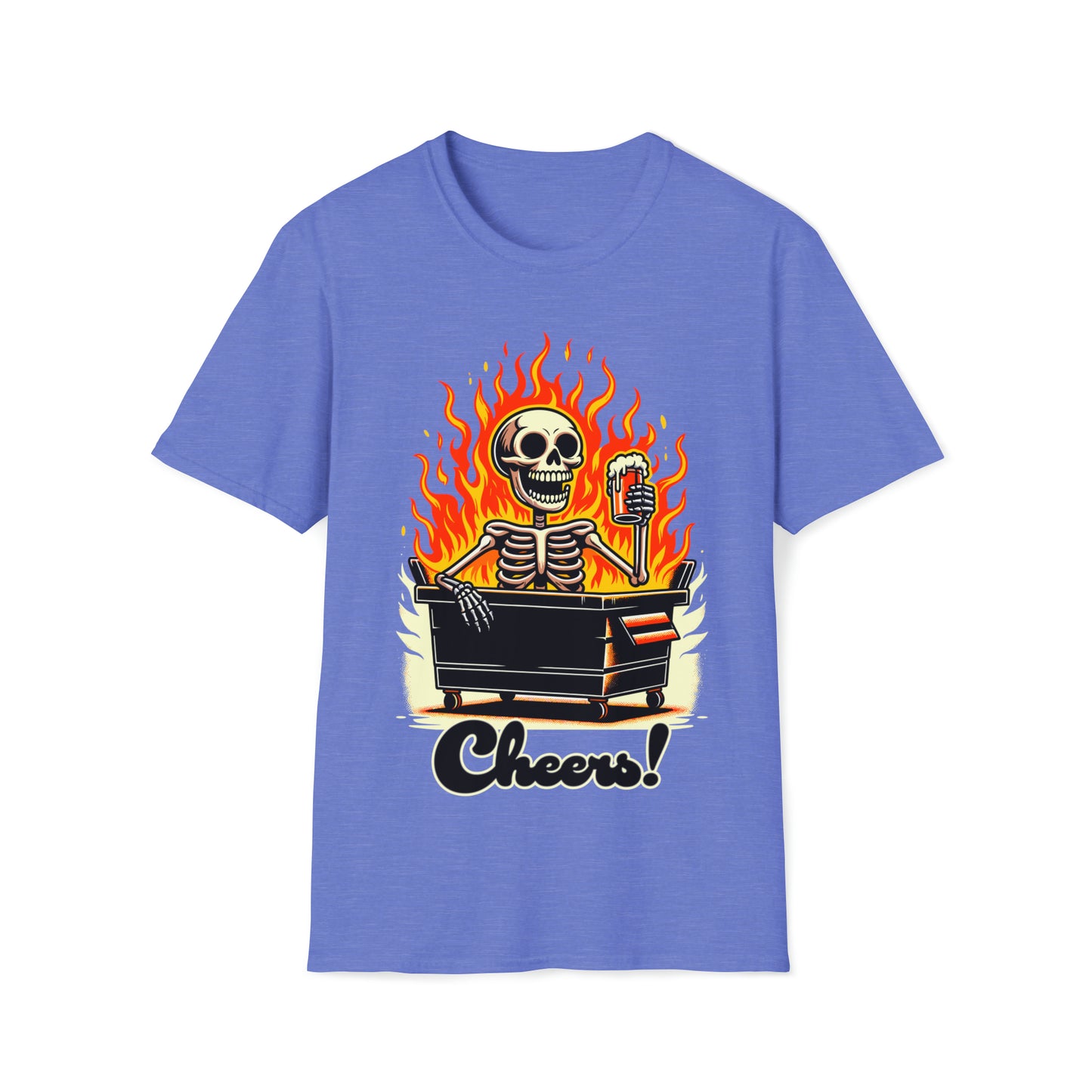 Cheers from the Dumpster Fire Unisex Softstyle T-Shirt