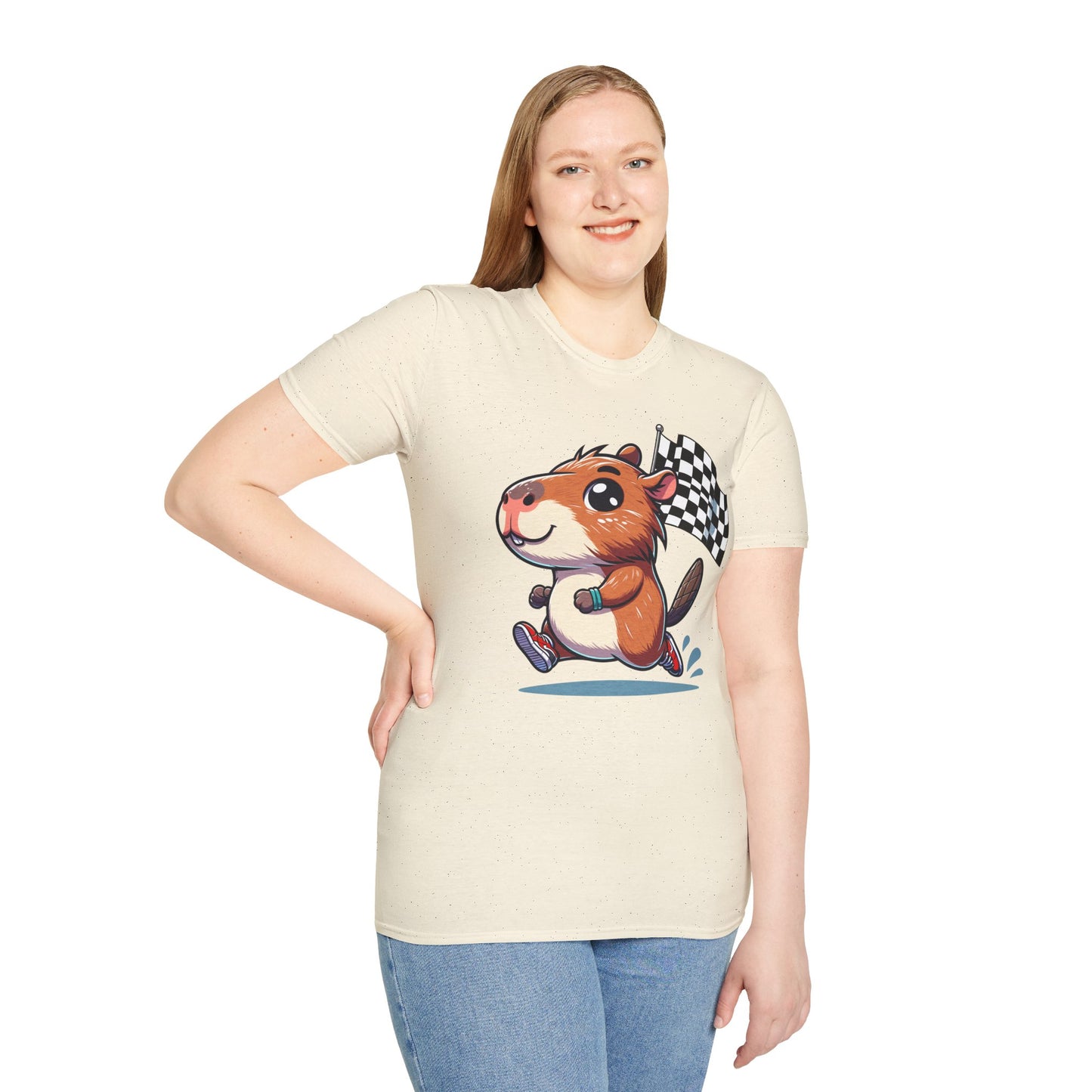 Capybara Never Did Come in Last Softstyle T-Shirt