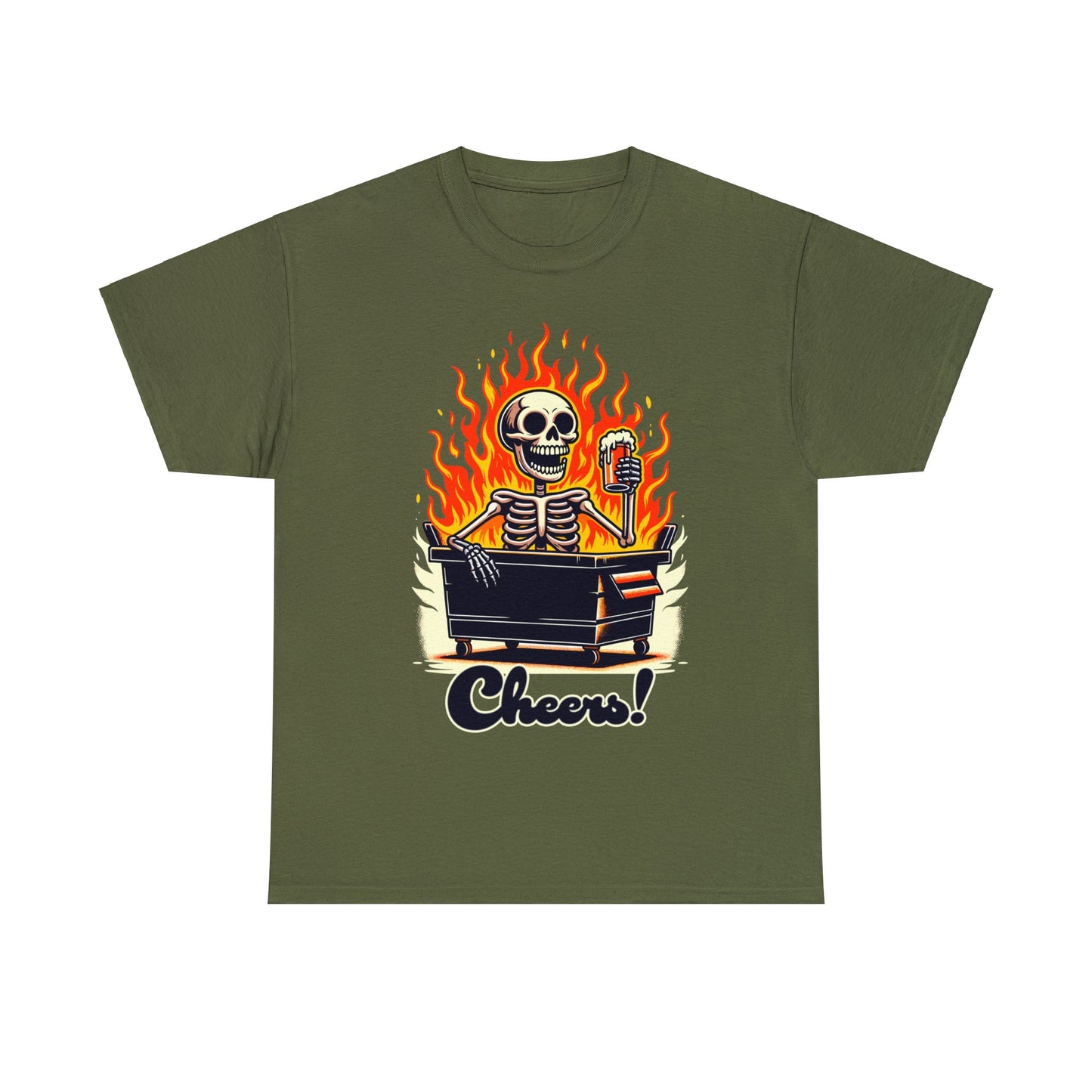 Cheers from the Dumpster Fire Heavy Cotton Tee