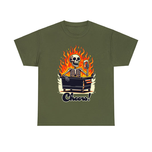 Cheers from the Dumpster Fire Heavy Cotton Tee
