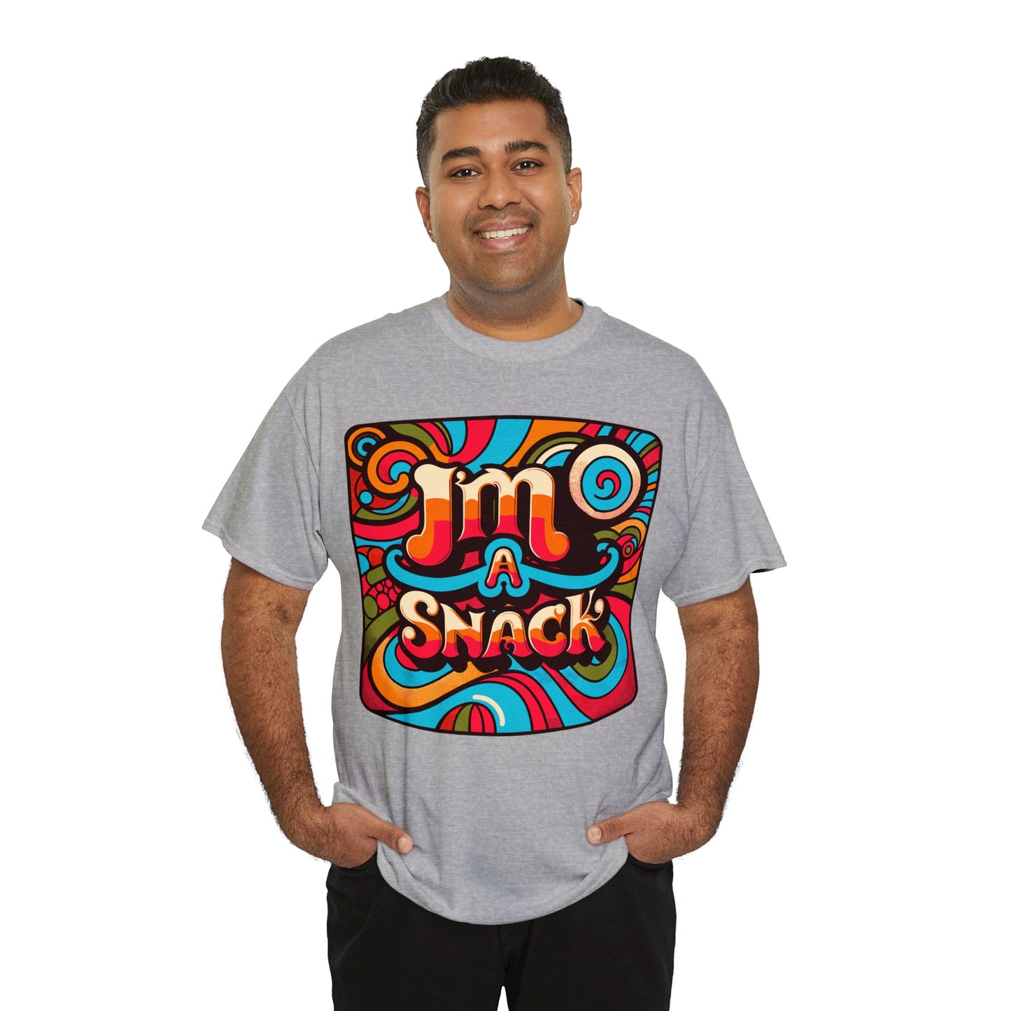 I'm a Snack Unisex Heavy Cotton Tee