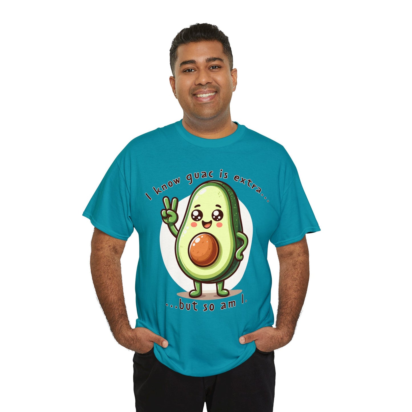 Guac Is Extra Unisex Heavy Cotton Tee