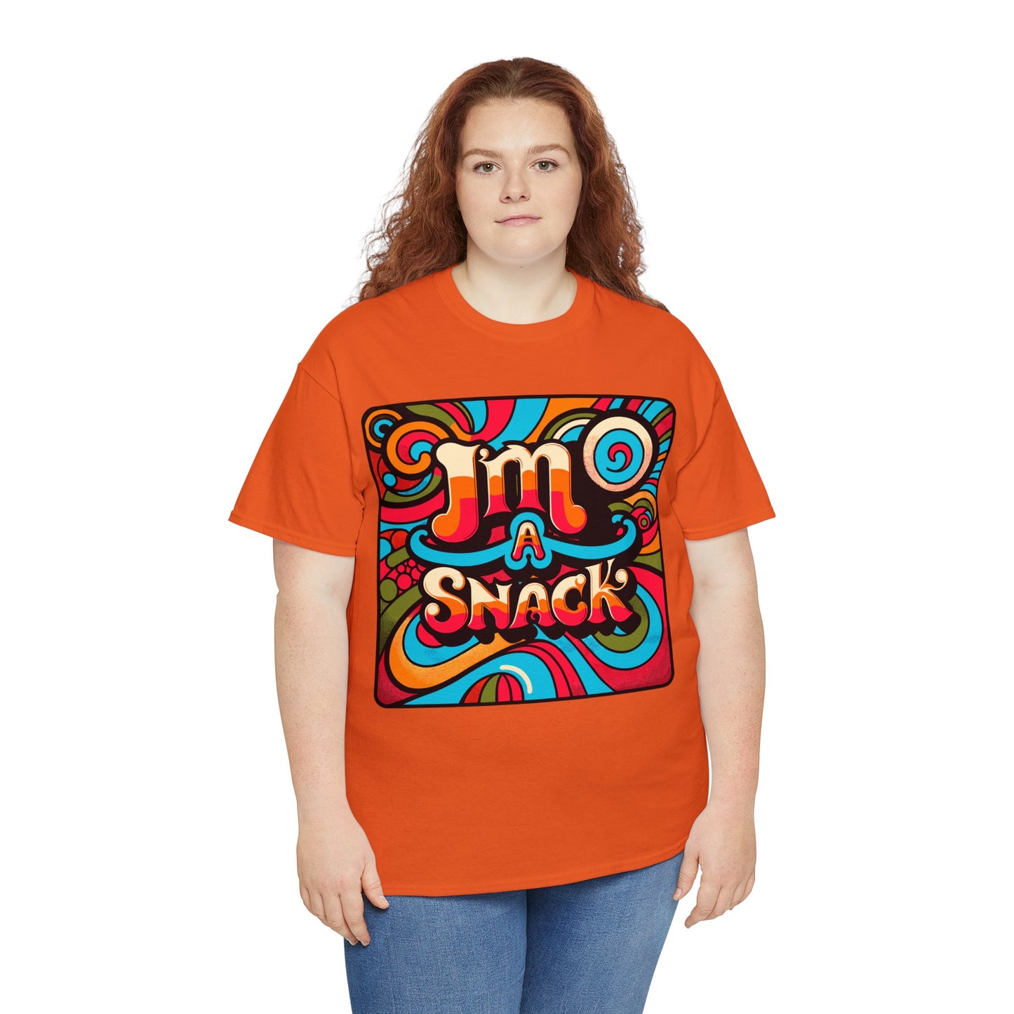 I'm a Snack Unisex Heavy Cotton Tee