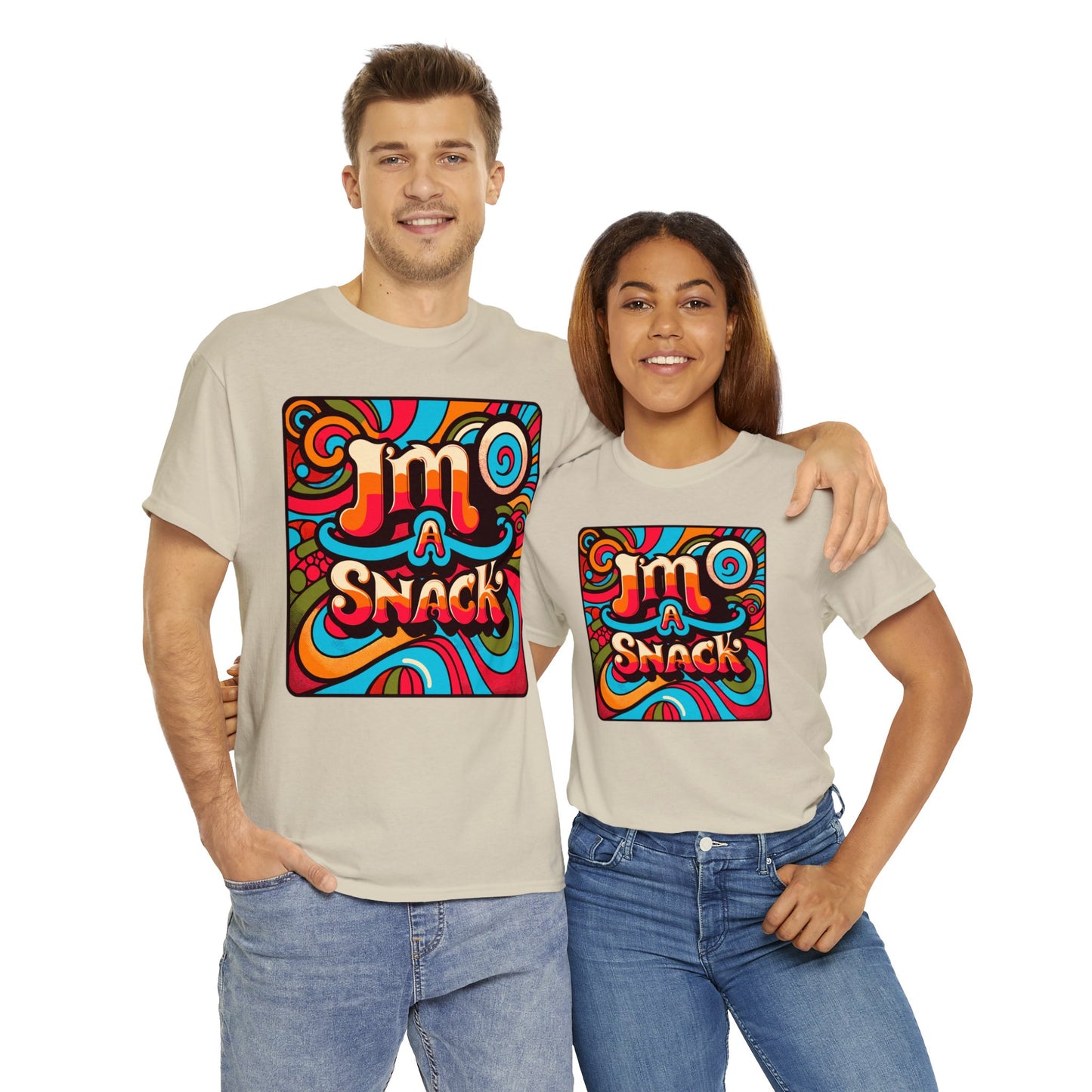 I'm a Snack Unisex Heavy Cotton Tee