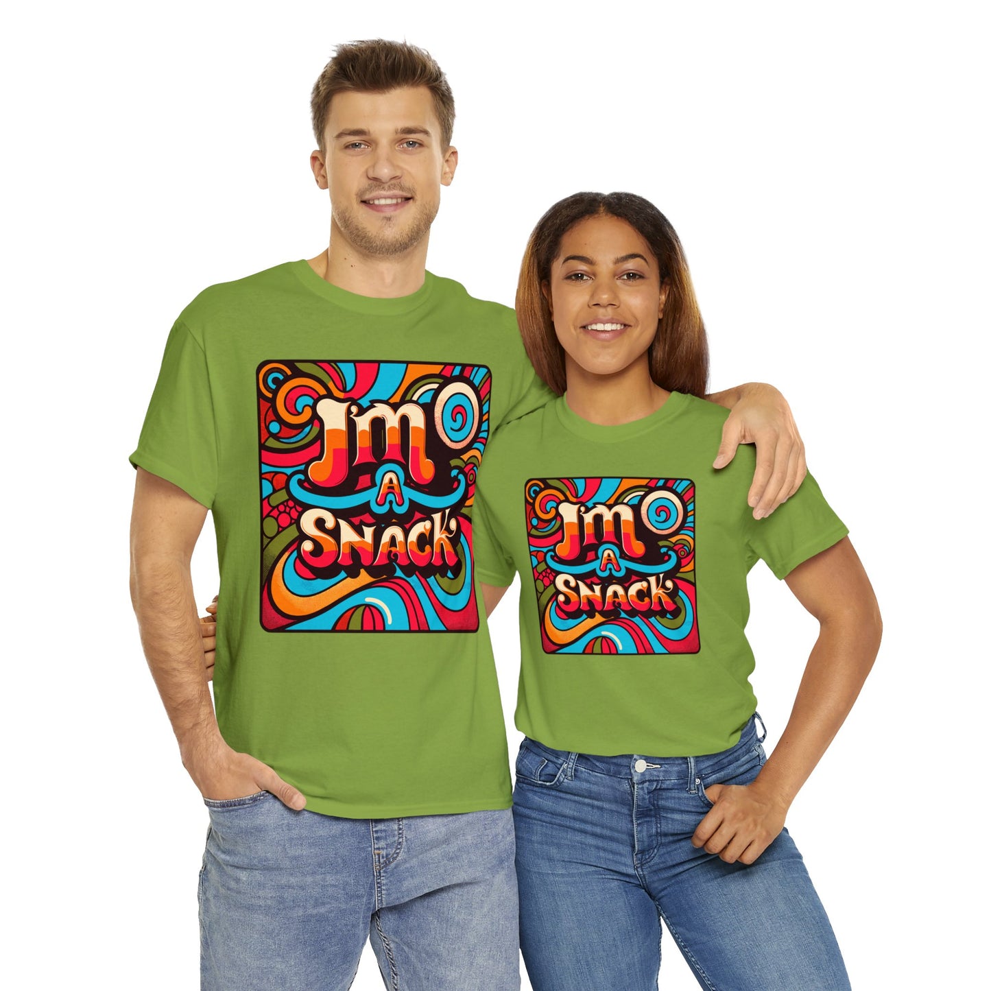 I'm a Snack Unisex Heavy Cotton Tee