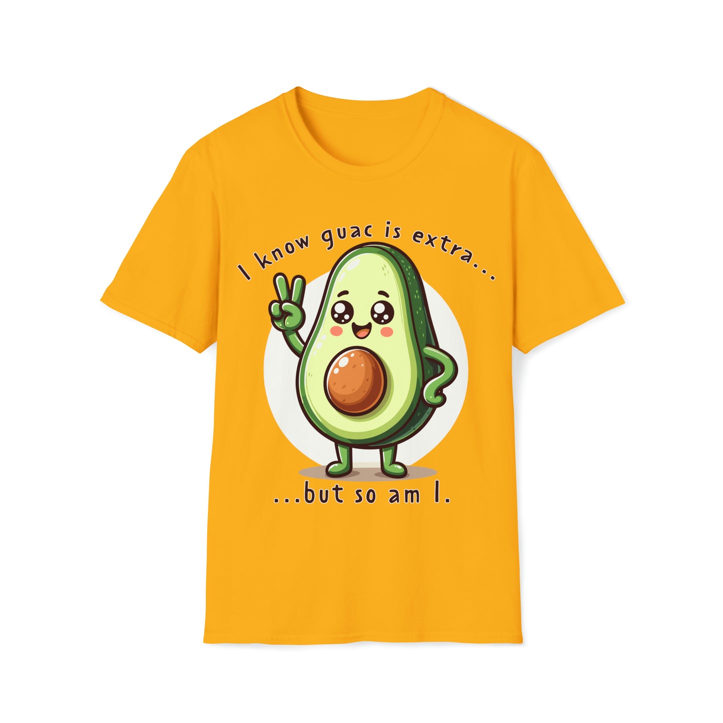 Guac is Extra Unisex Softstyle T-Shirt