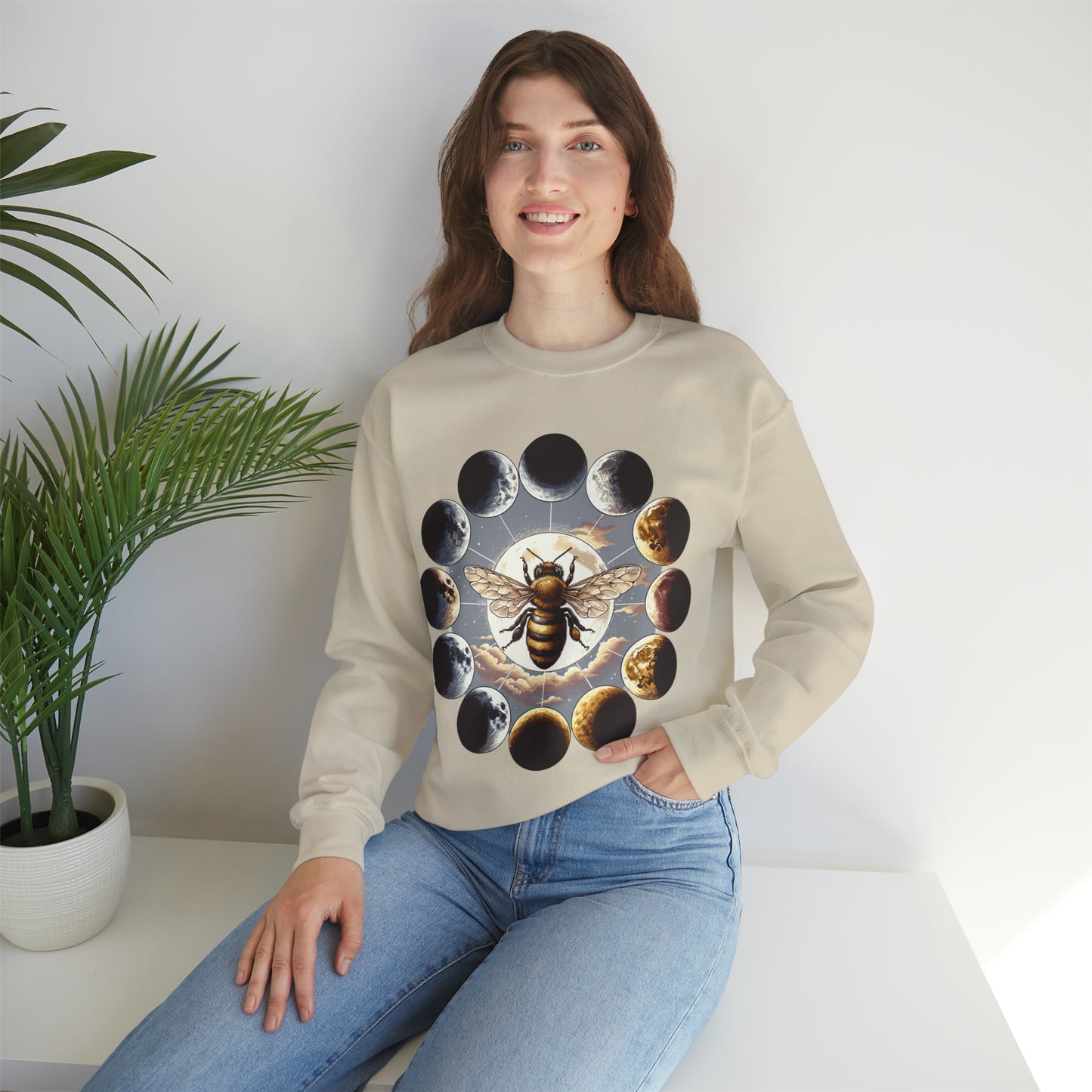 Bee Phases Crewneck Sweatshirt