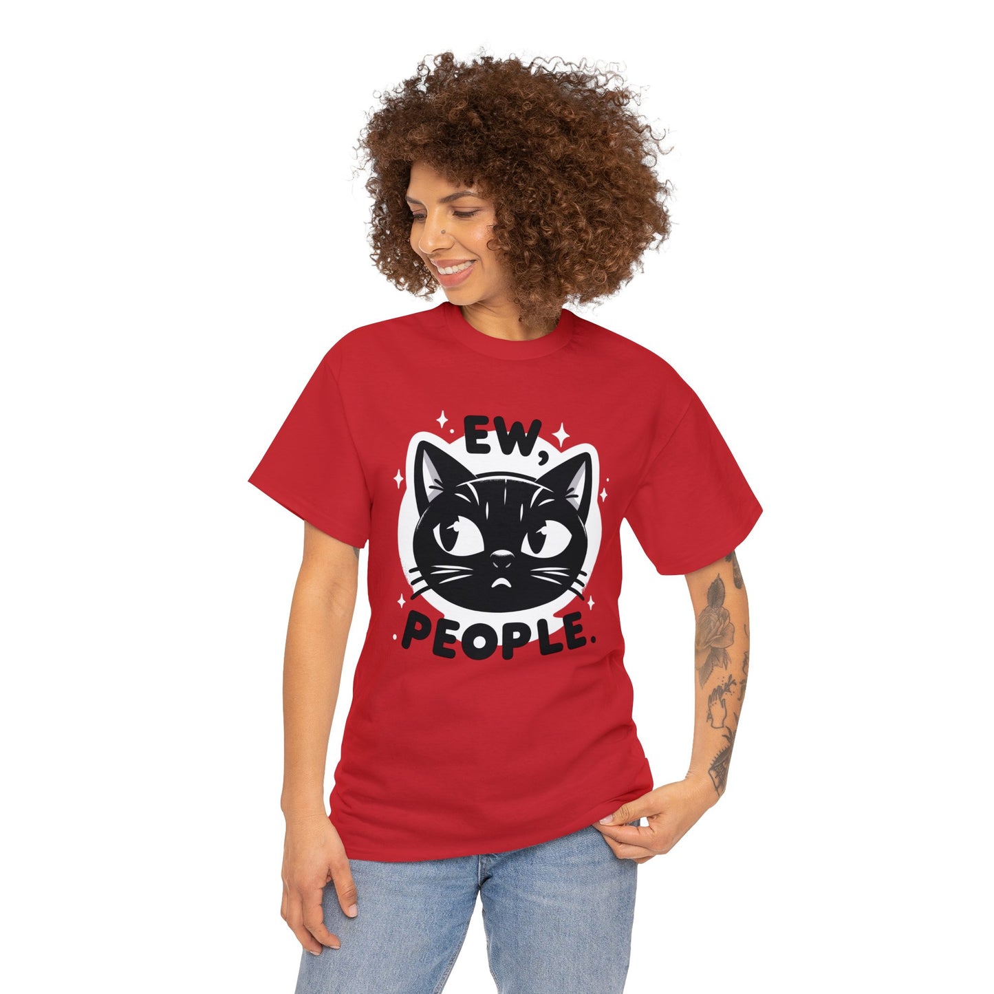 Ew, People Unisex Heavy Cotton Tee