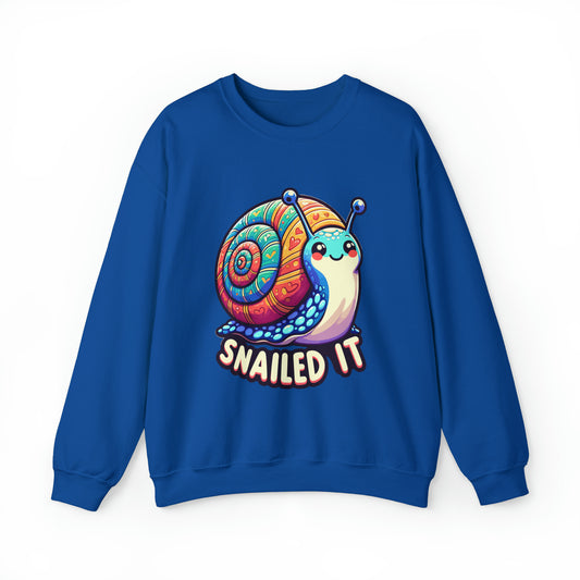 Snailed It Crewneck Sweatshirt