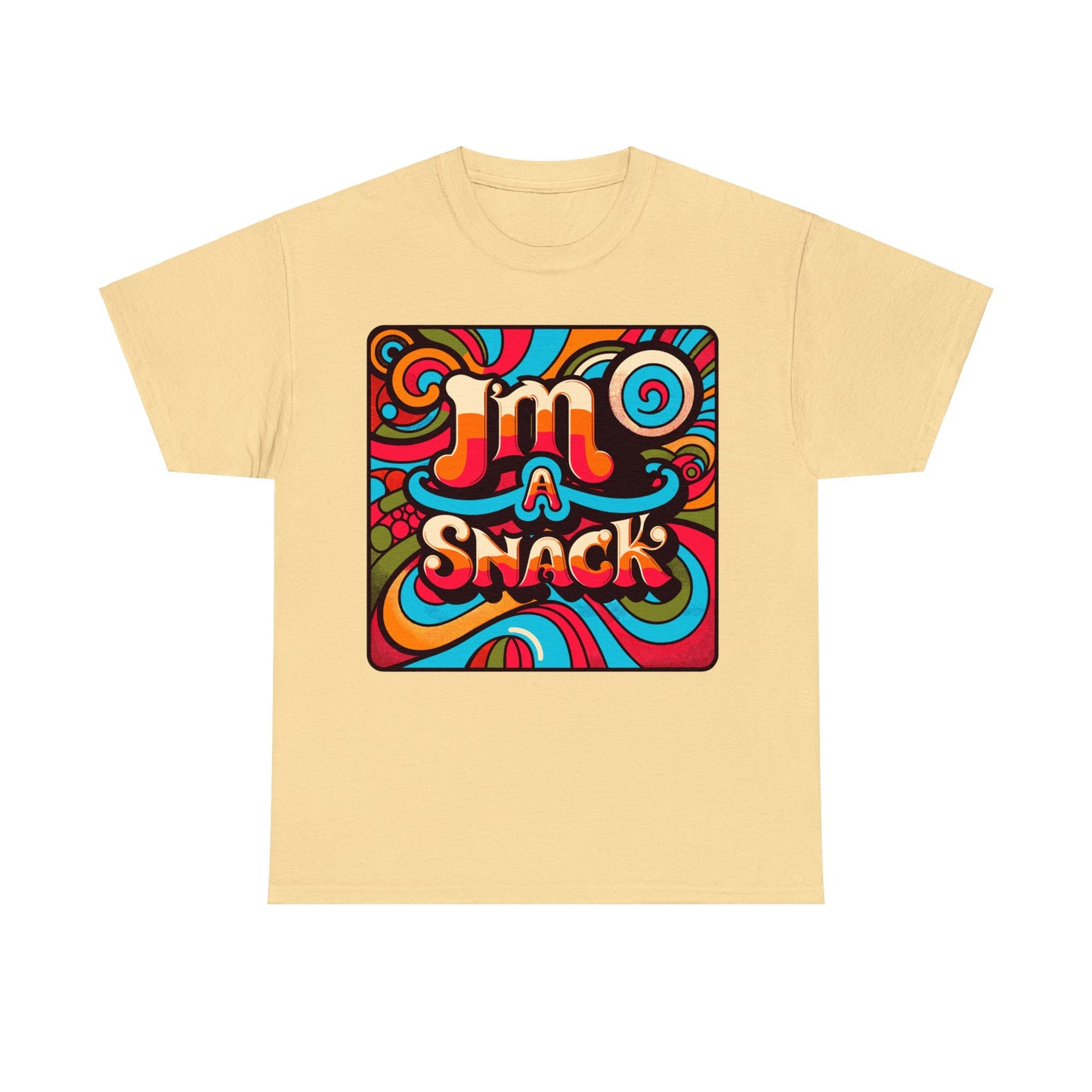 I'm a Snack Unisex Heavy Cotton Tee