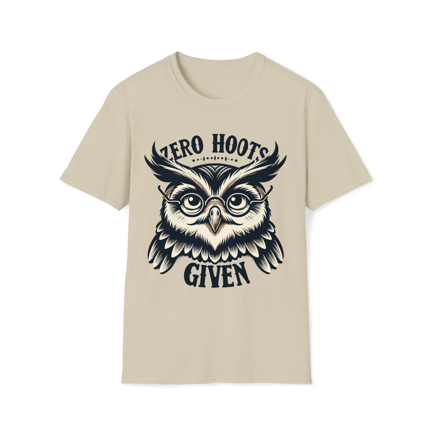 Zero Hoots Given Unisex Softstyle T-Shirt