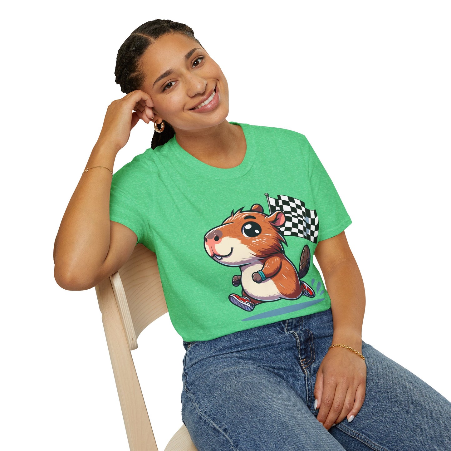 Capybara Never Did Come in Last Softstyle T-Shirt