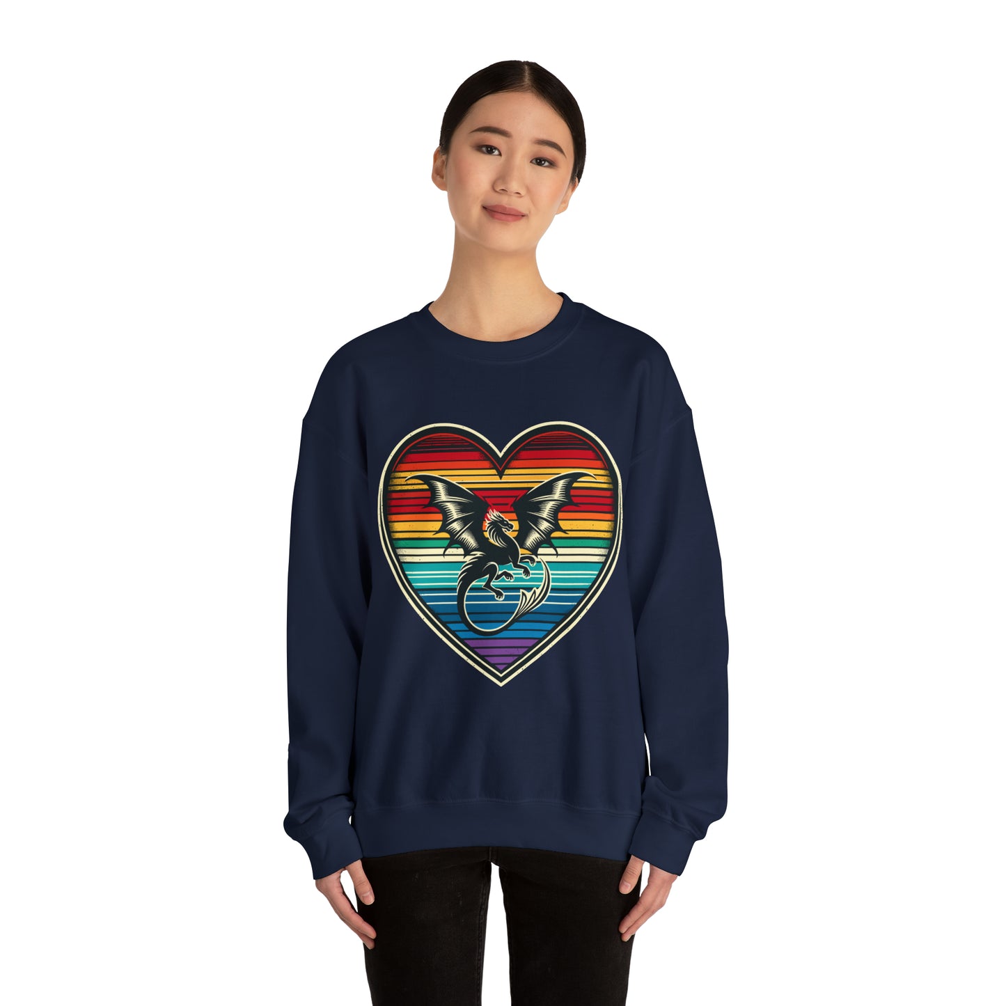 Dragon Heart Crewneck Sweatshirt