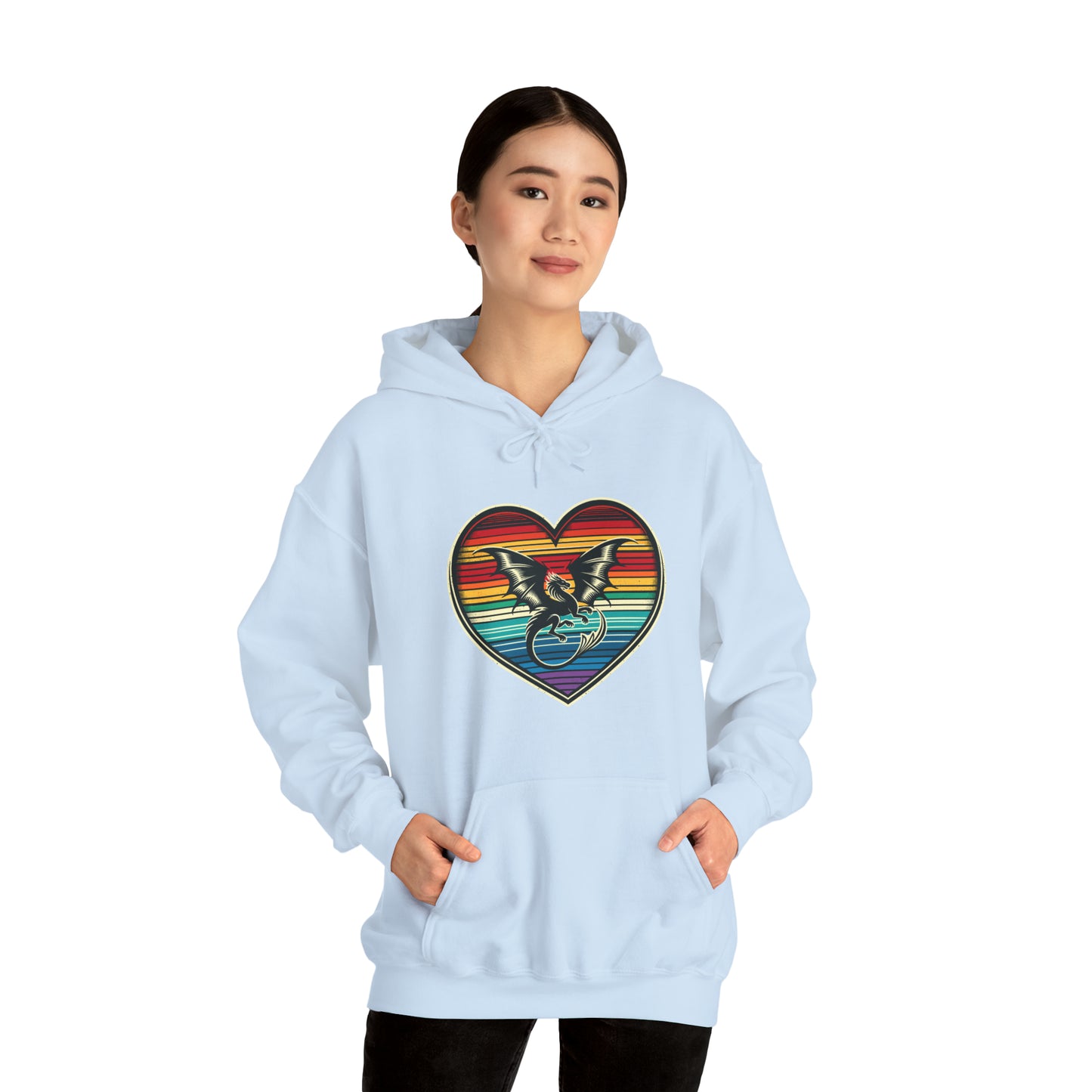 Dragon Heart Hooded Sweatshirt