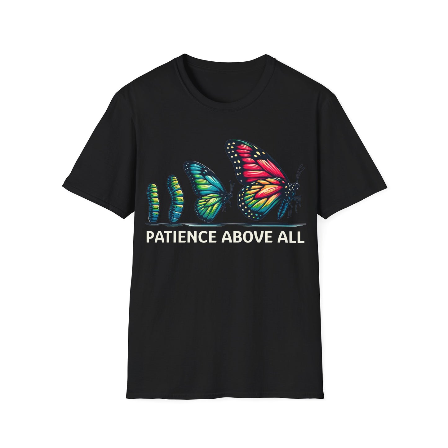 Patience Above All Butterfly Softstyle T-Shirt