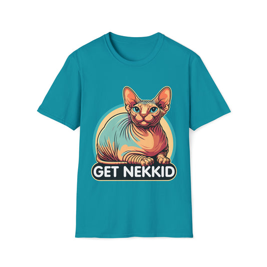 Get Nekkid Sphynx Softstyle T-Shirt