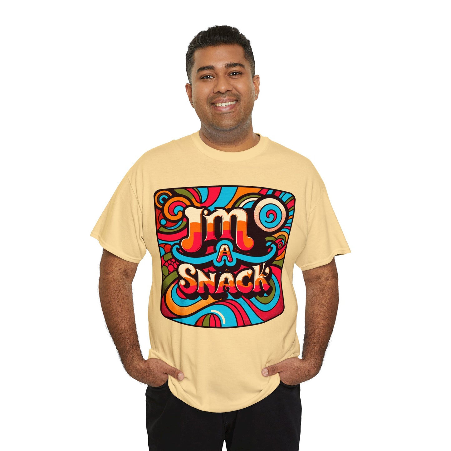 I'm a Snack Unisex Heavy Cotton Tee