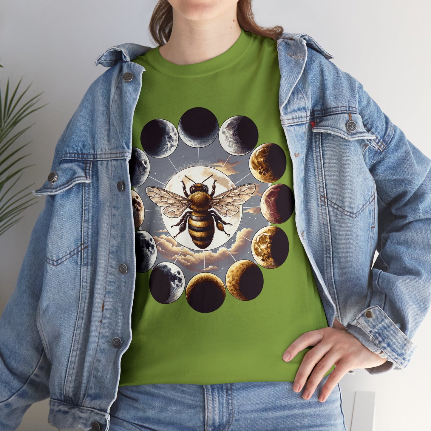 Bee Phases Heavy Cotton Tee